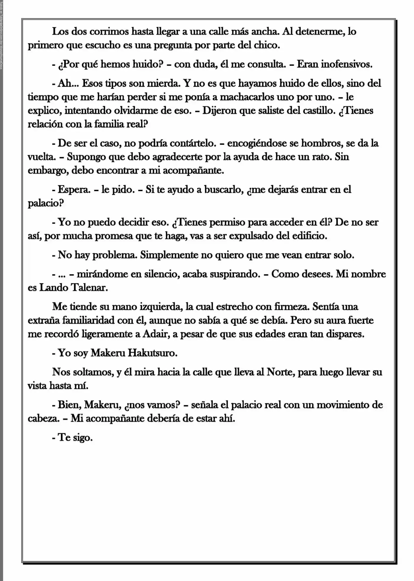 Monochrome Cross - Remade (Novela) - Capítulo 102 - Página 5 - LectorTMOo