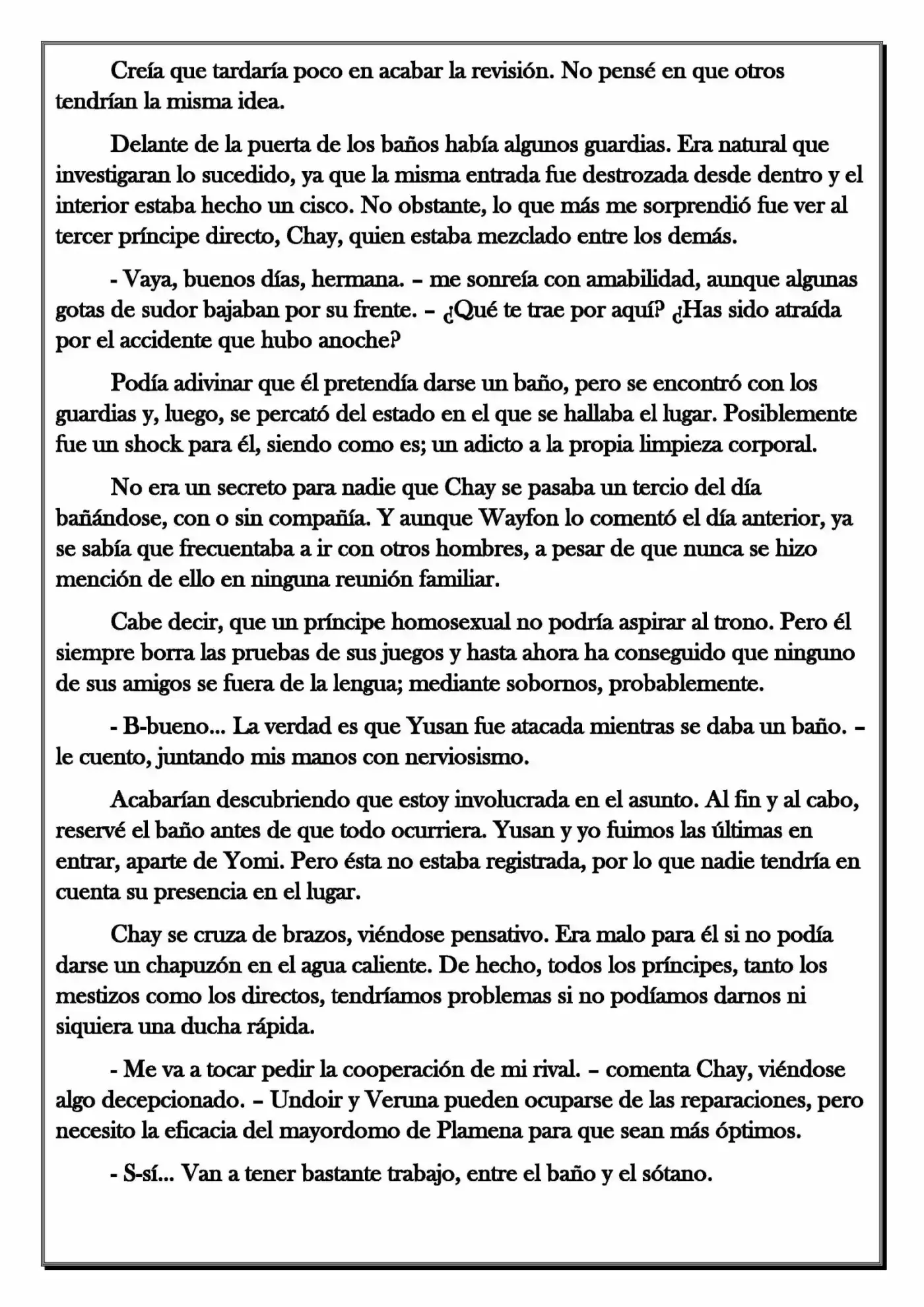 Monochrome Cross - Remade (Novela) - Capítulo 103 - Página 13 - LectorTMOo