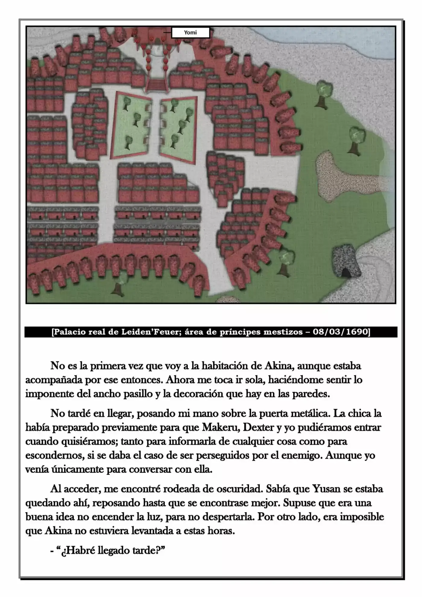 Monochrome Cross - Remade (Novela) - Capítulo 106 - Página 4 - LectorTMOo