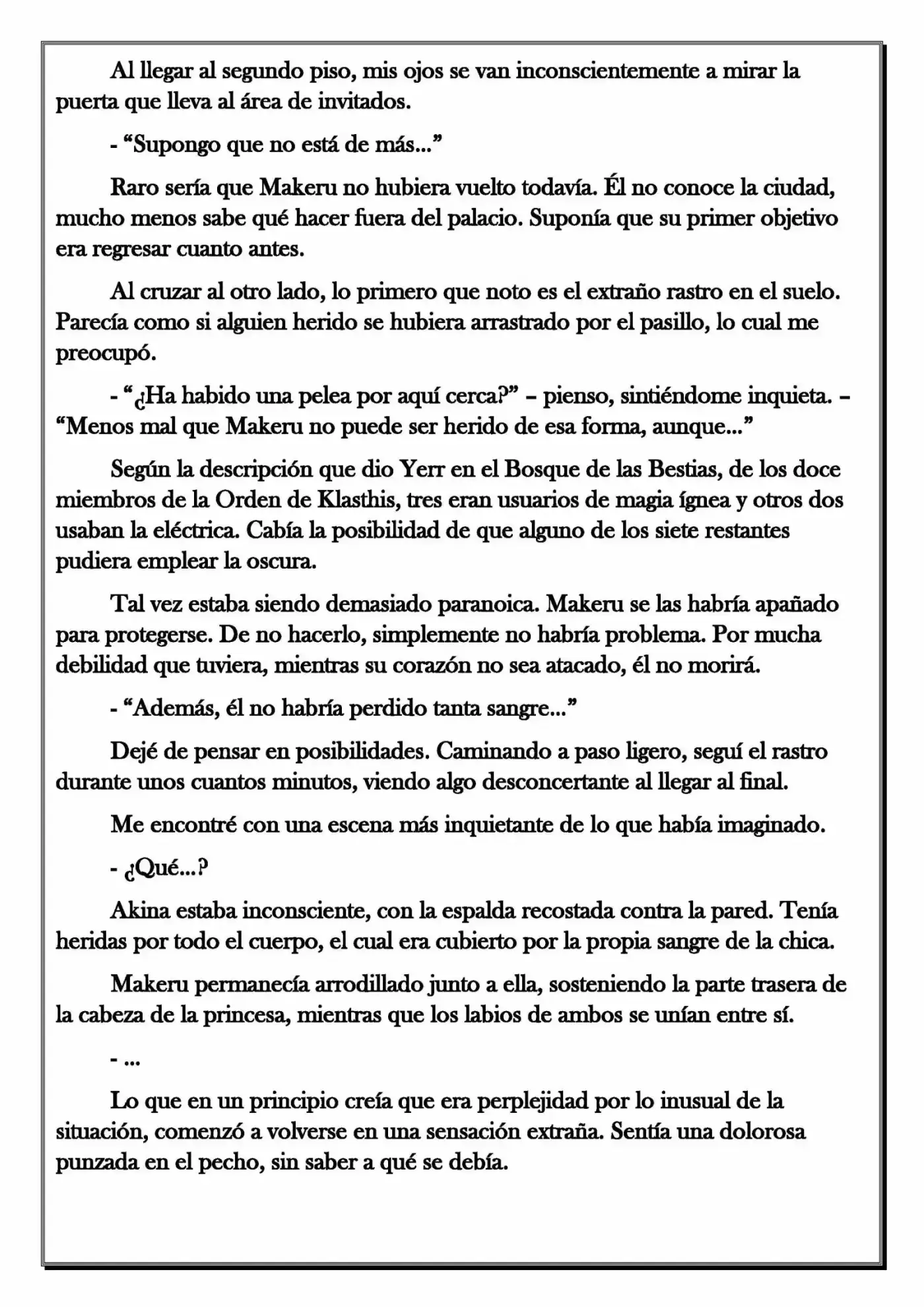 Monochrome Cross - Remade (Novela) - Capítulo 106 - Página 6 - LectorTMOo