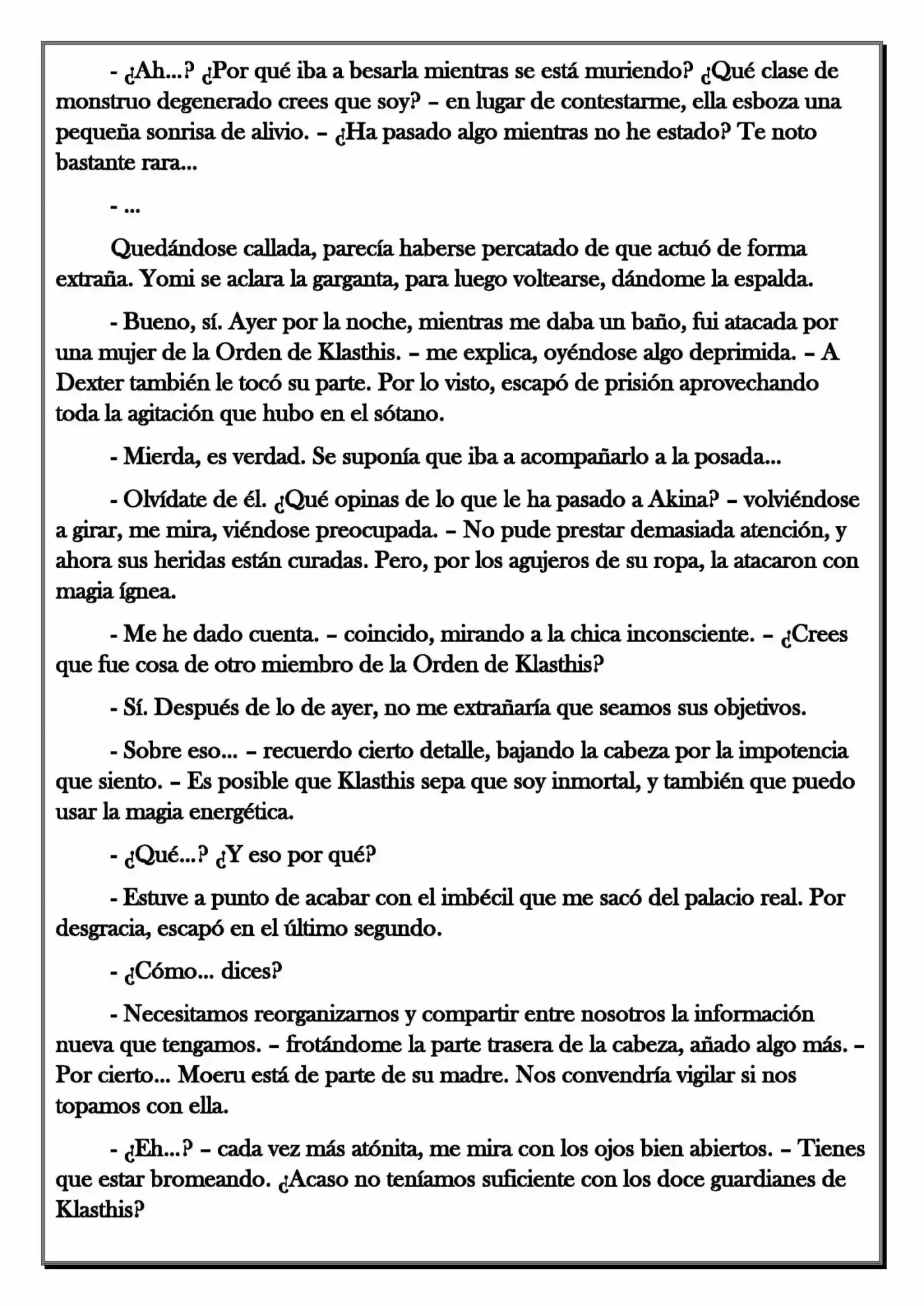 Monochrome Cross - Remade (Novela) - Capítulo 106 - Página 13 - LectorTMOo