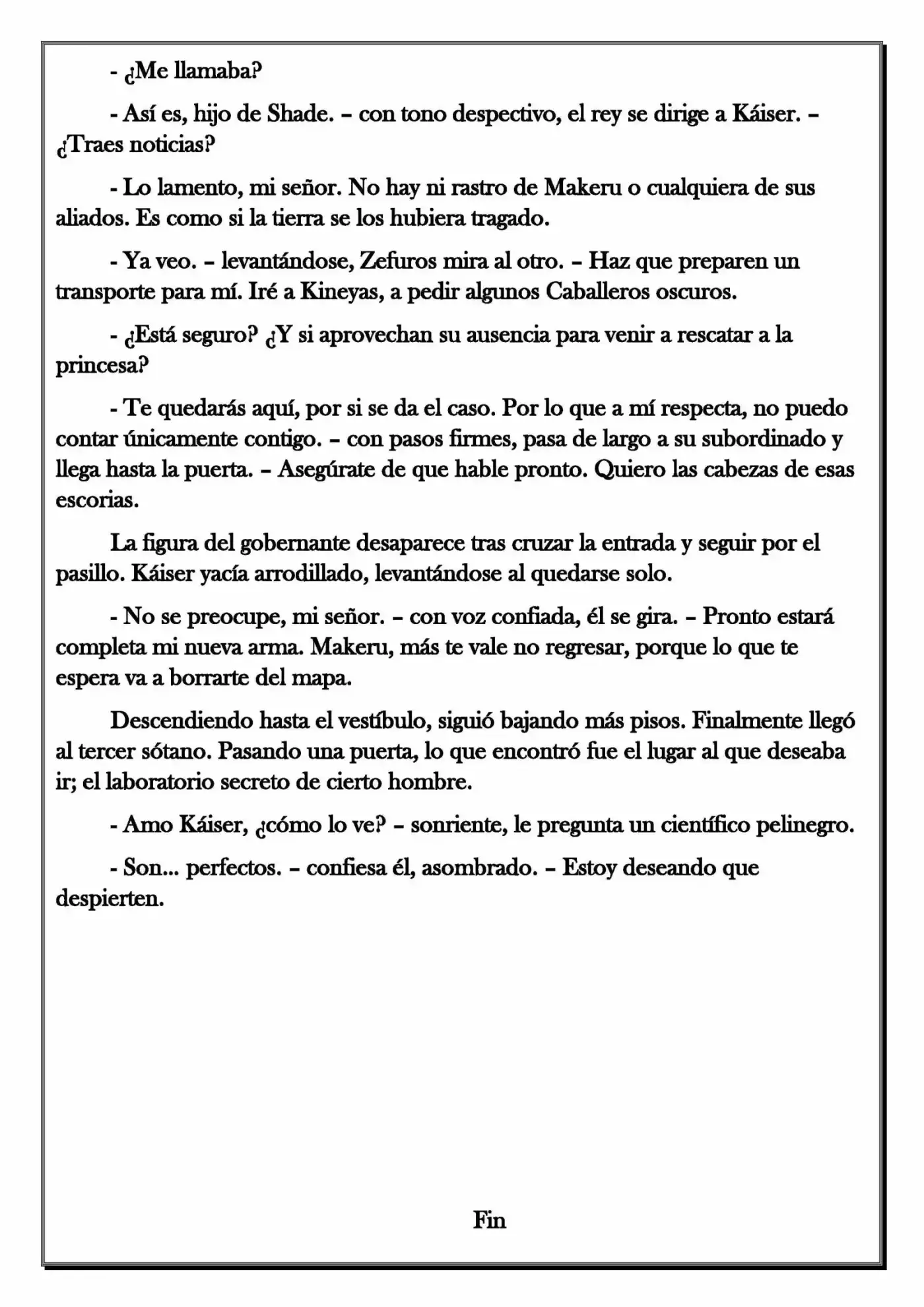 Monochrome Cross - Remade (Novela) - Capítulo 107.50 - Página 3 - LectorTMOo