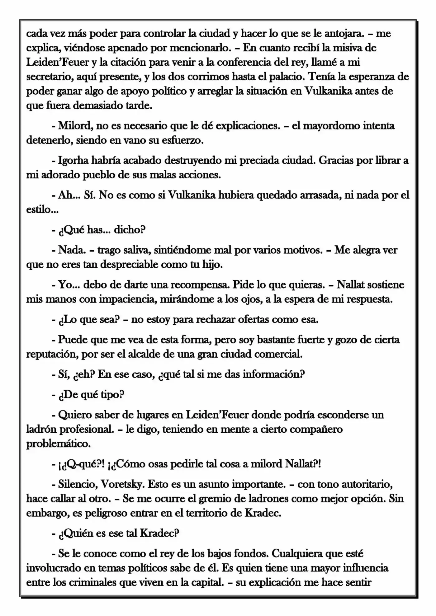 Monochrome Cross - Remade (Novela) - Capítulo 108 - Página 6 - LectorTMOo