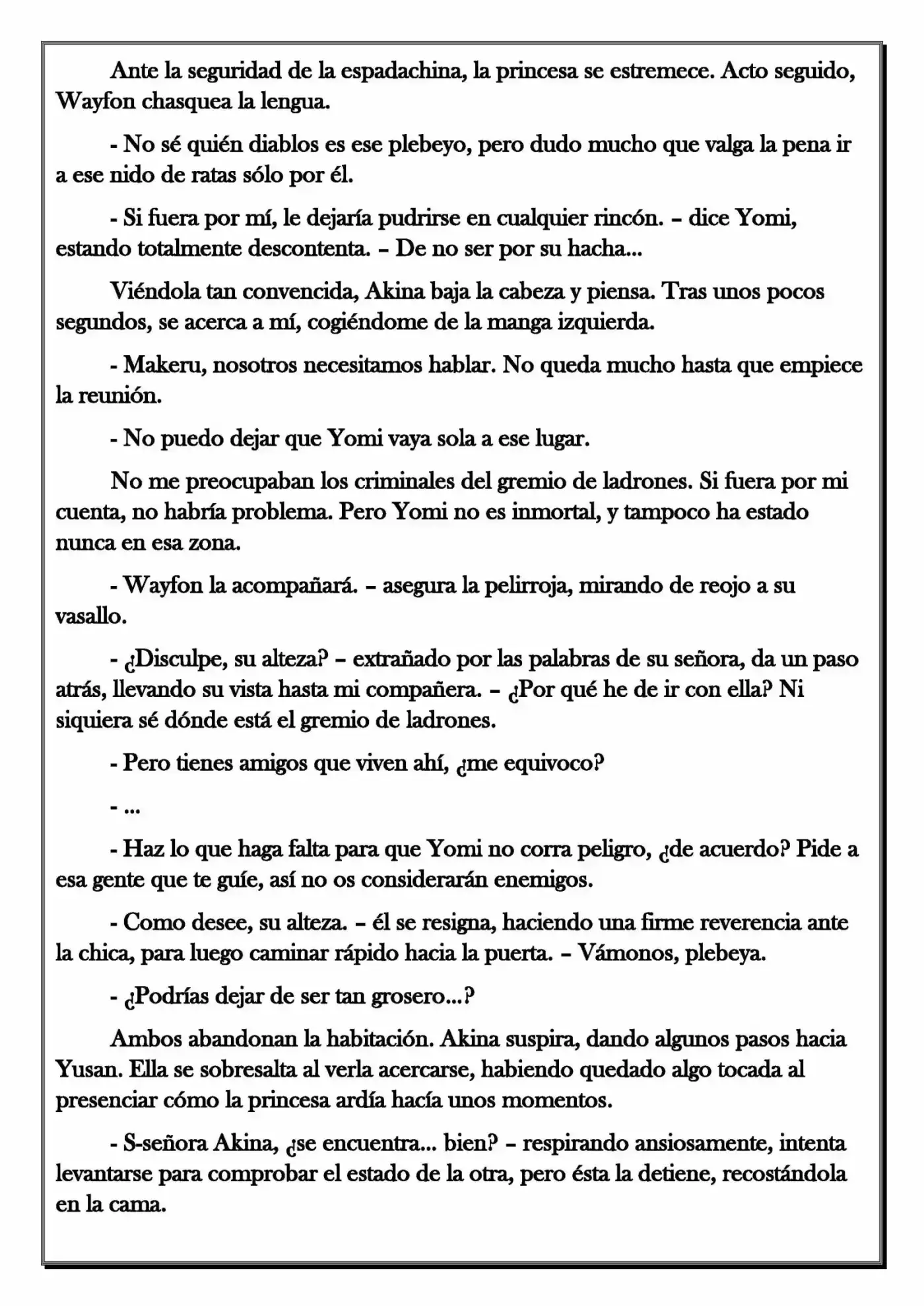 Monochrome Cross - Remade (Novela) - Capítulo 109 - Página 4 - LectorTMOo