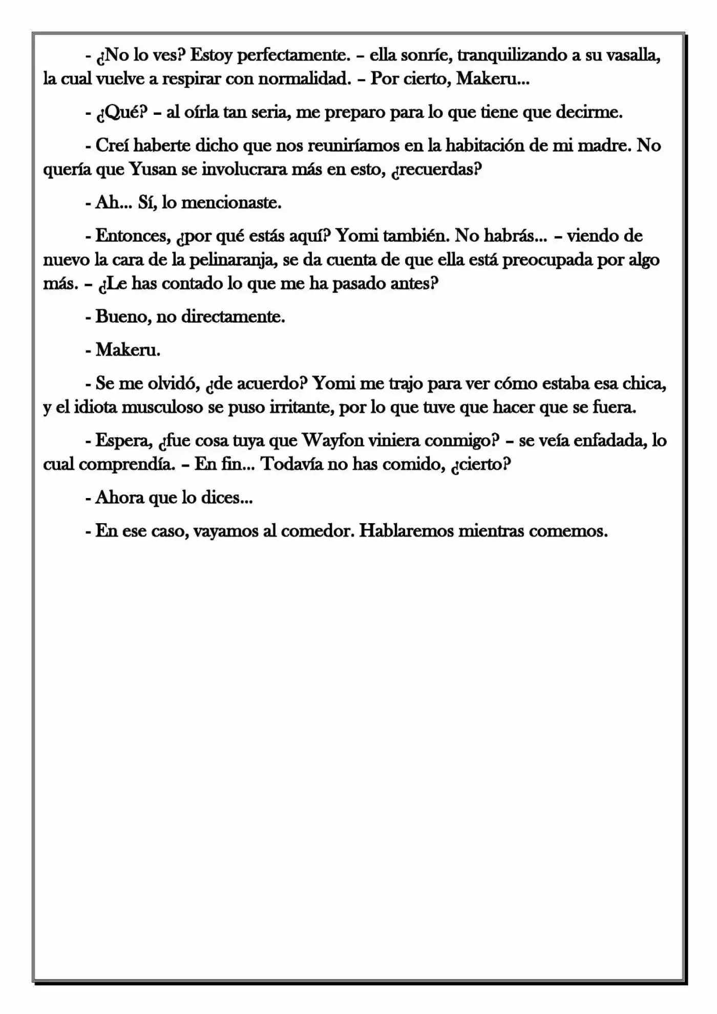Monochrome Cross - Remade (Novela) - Capítulo 109 - Página 5 - LectorTMOo