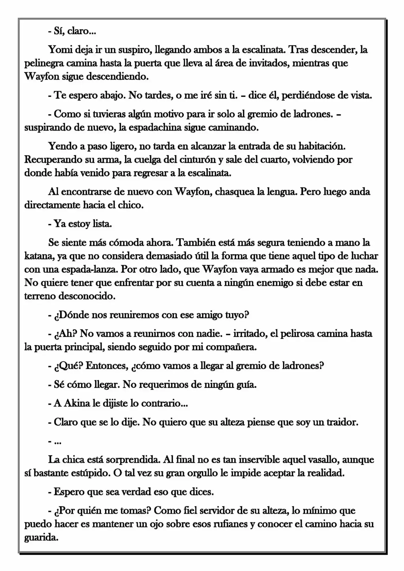Monochrome Cross - Remade (Novela) - Capítulo 109 - Página 9 - LectorTMOo