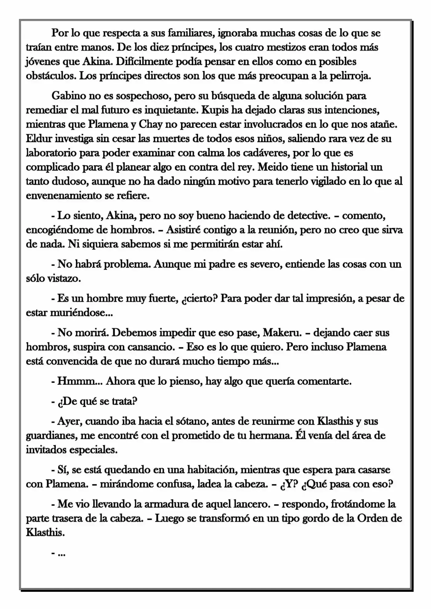 Monochrome Cross - Remade (Novela) - Capítulo 109 - Página 15 - LectorTMOo