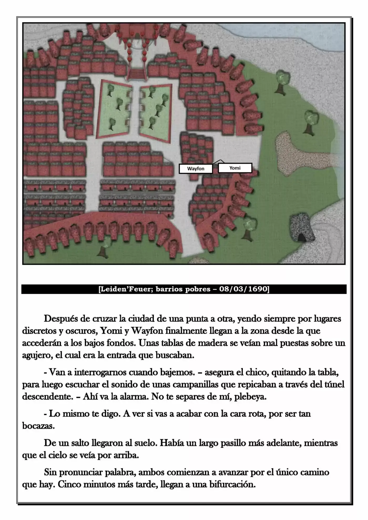 Monochrome Cross - Remade (Novela) - Capítulo 109 - Página 17 - LectorTMOo