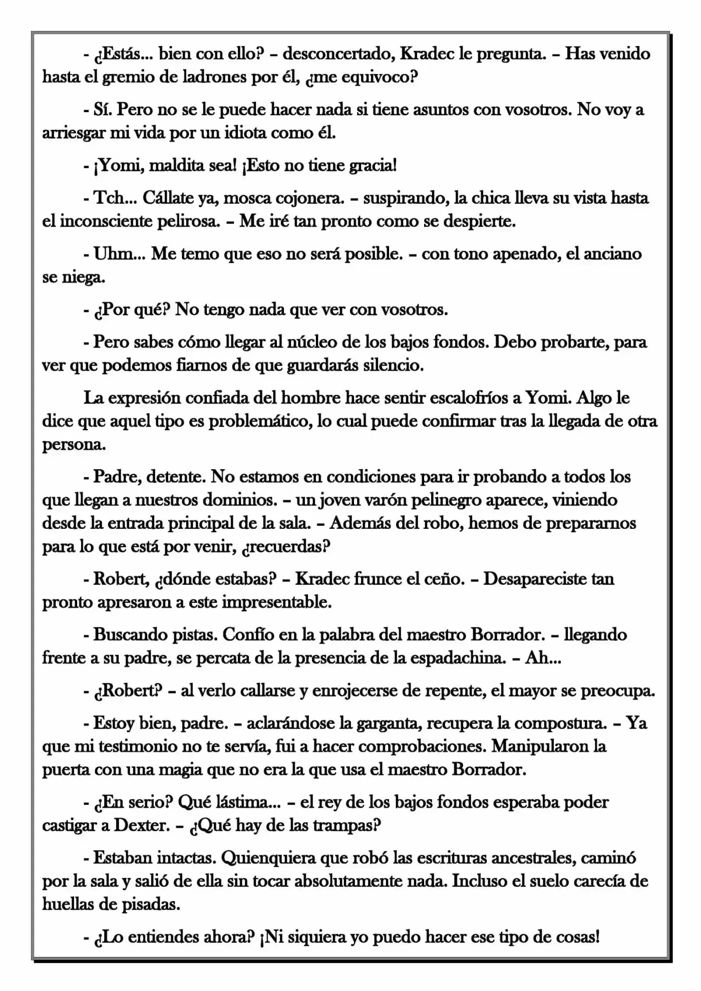 Monochrome Cross - Remade (Novela) - Capítulo 111 - Página 4 - LectorTMOo