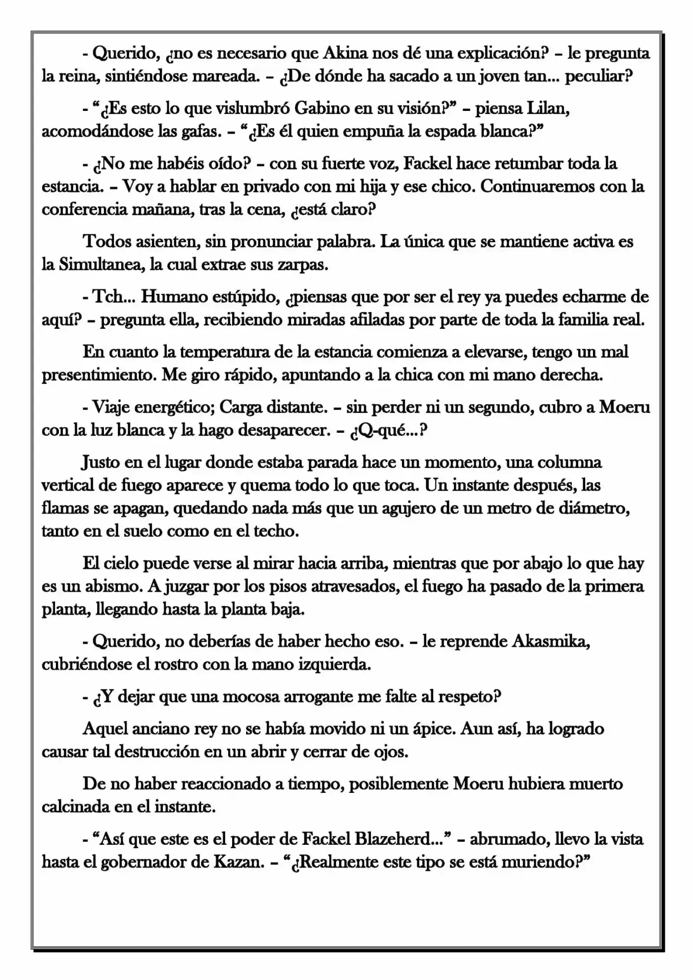 Monochrome Cross - Remade (Novela) - Capítulo 111 - Página 8 - LectorTMOo