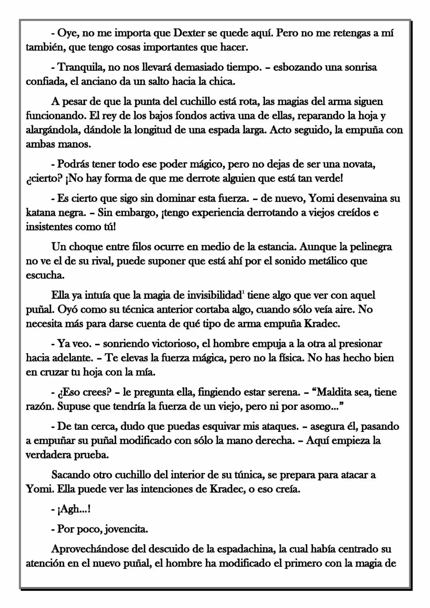 Monochrome Cross - Remade (Novela) - Capítulo 112 - Página 4 - LectorTMOo