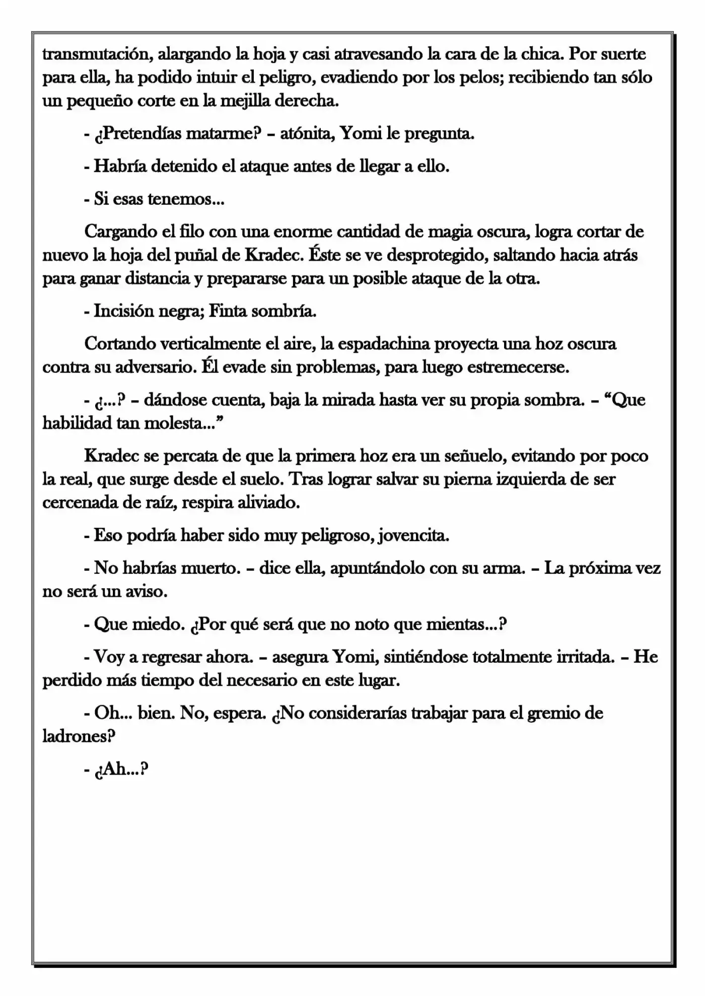 Monochrome Cross - Remade (Novela) - Capítulo 112 - Página 5 - LectorTMOo