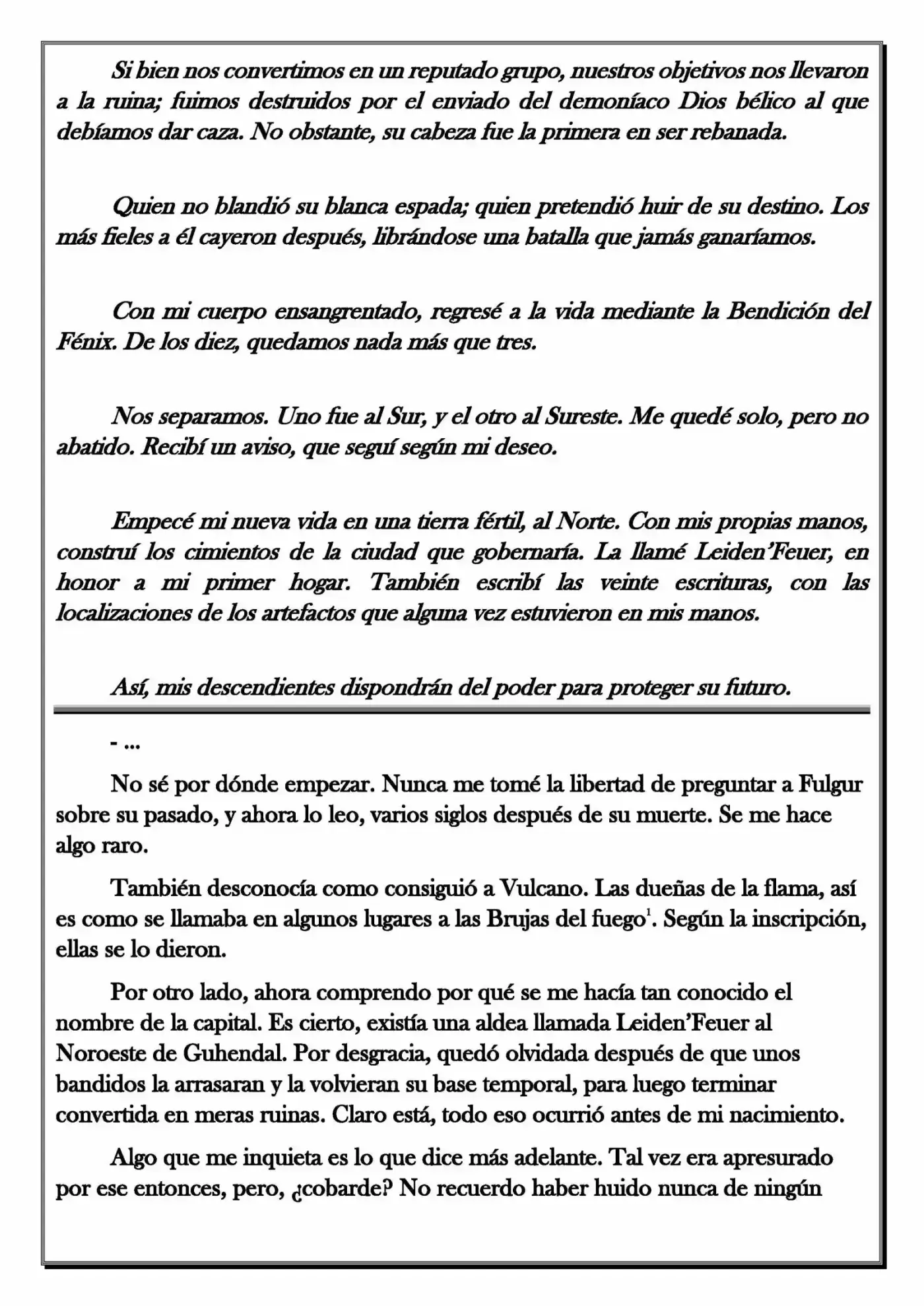 Monochrome Cross - Remade (Novela) - Capítulo 113 - Página 4 - LectorTMOo