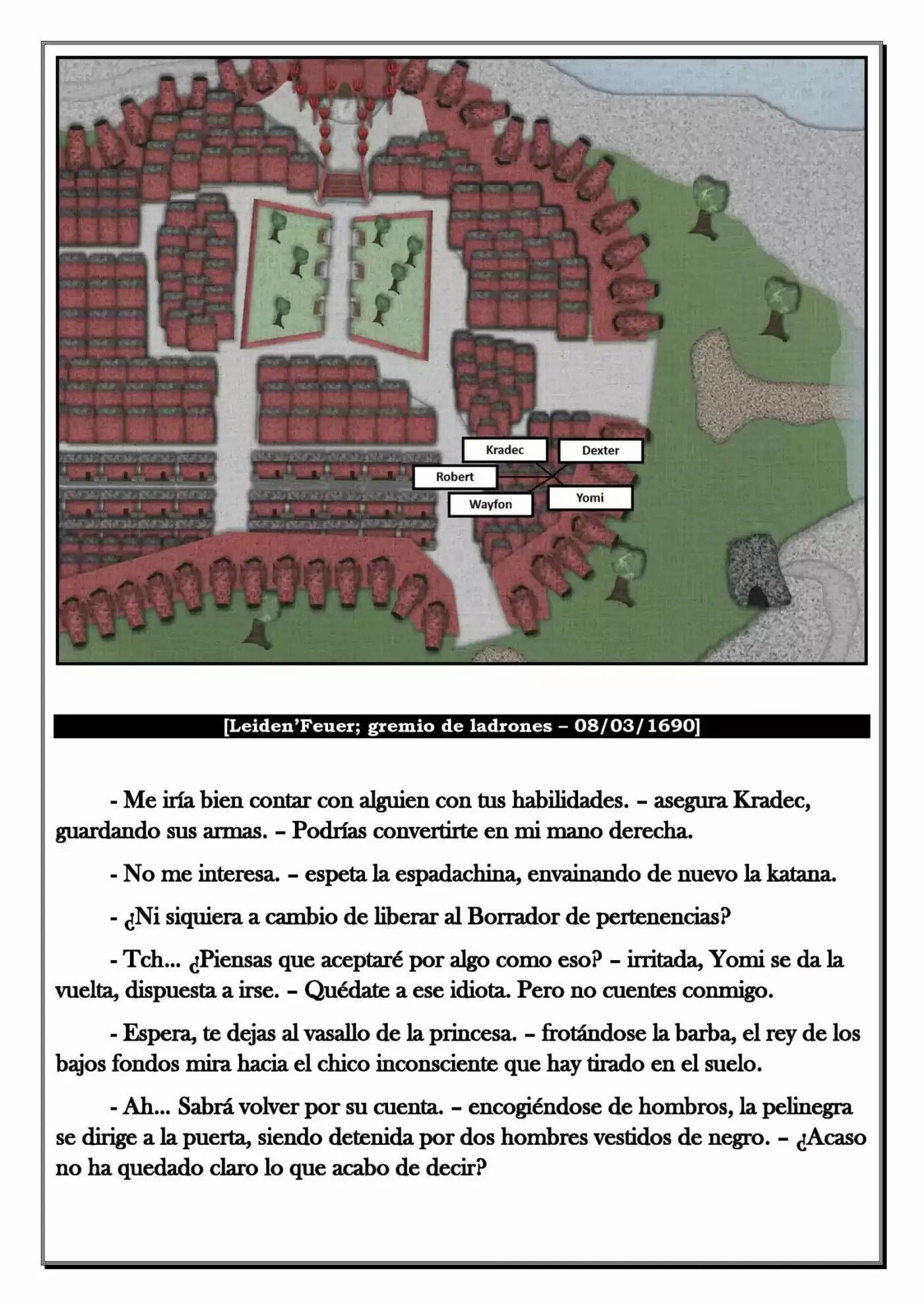 Monochrome Cross - Remade (Novela) - Capítulo 113 - Página 12 - LectorTMOo