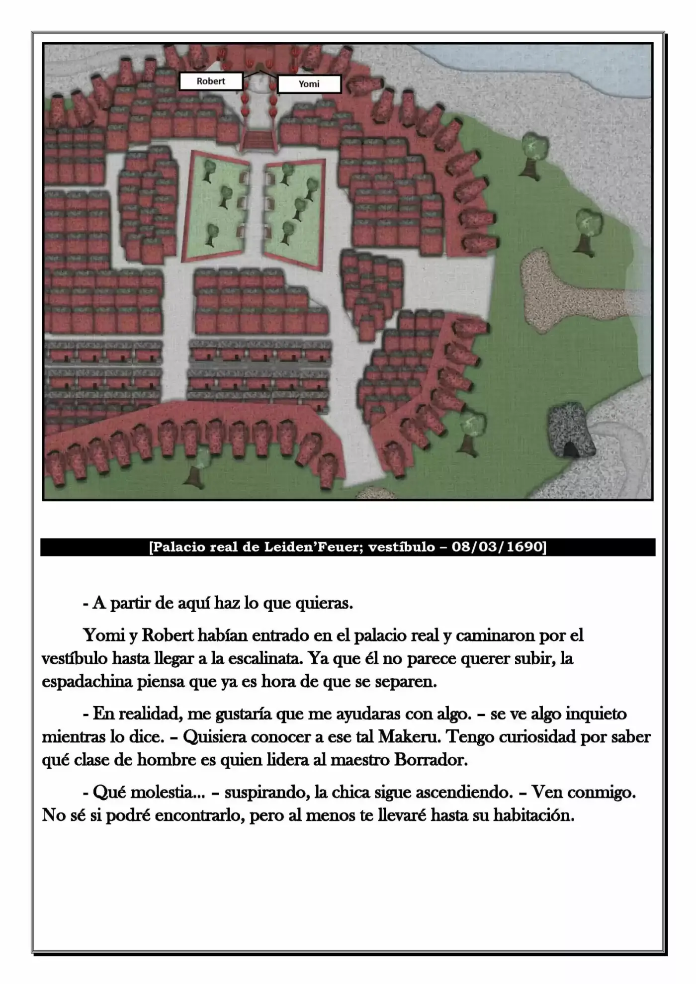 Monochrome Cross - Remade (Novela) - Capítulo 114 - Página 8 - LectorTMOo