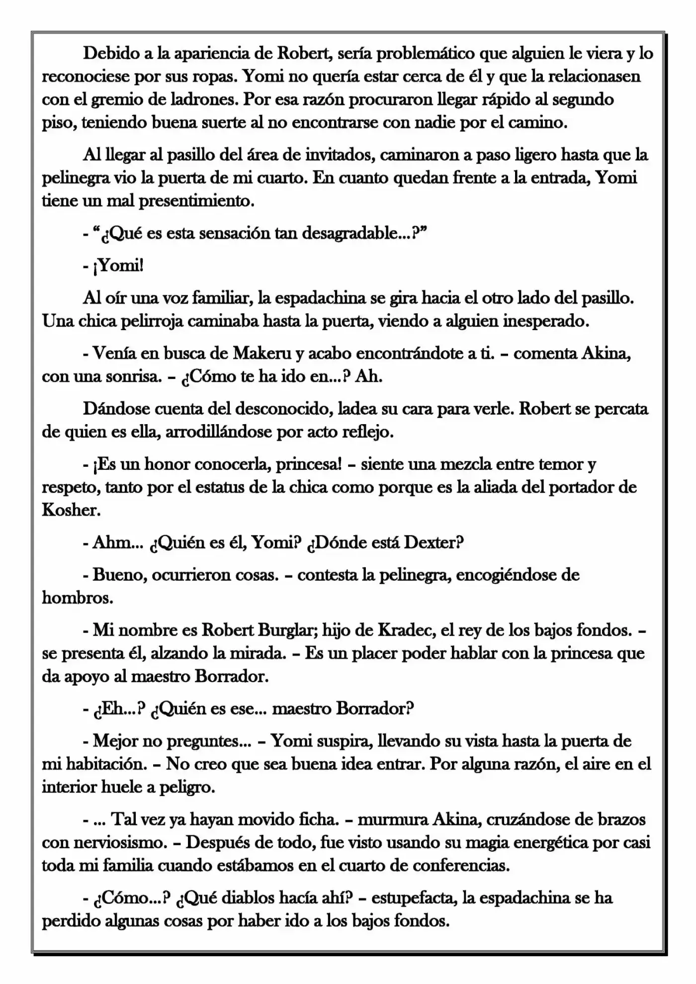 Monochrome Cross - Remade (Novela) - Capítulo 114 - Página 9 - LectorTMOo