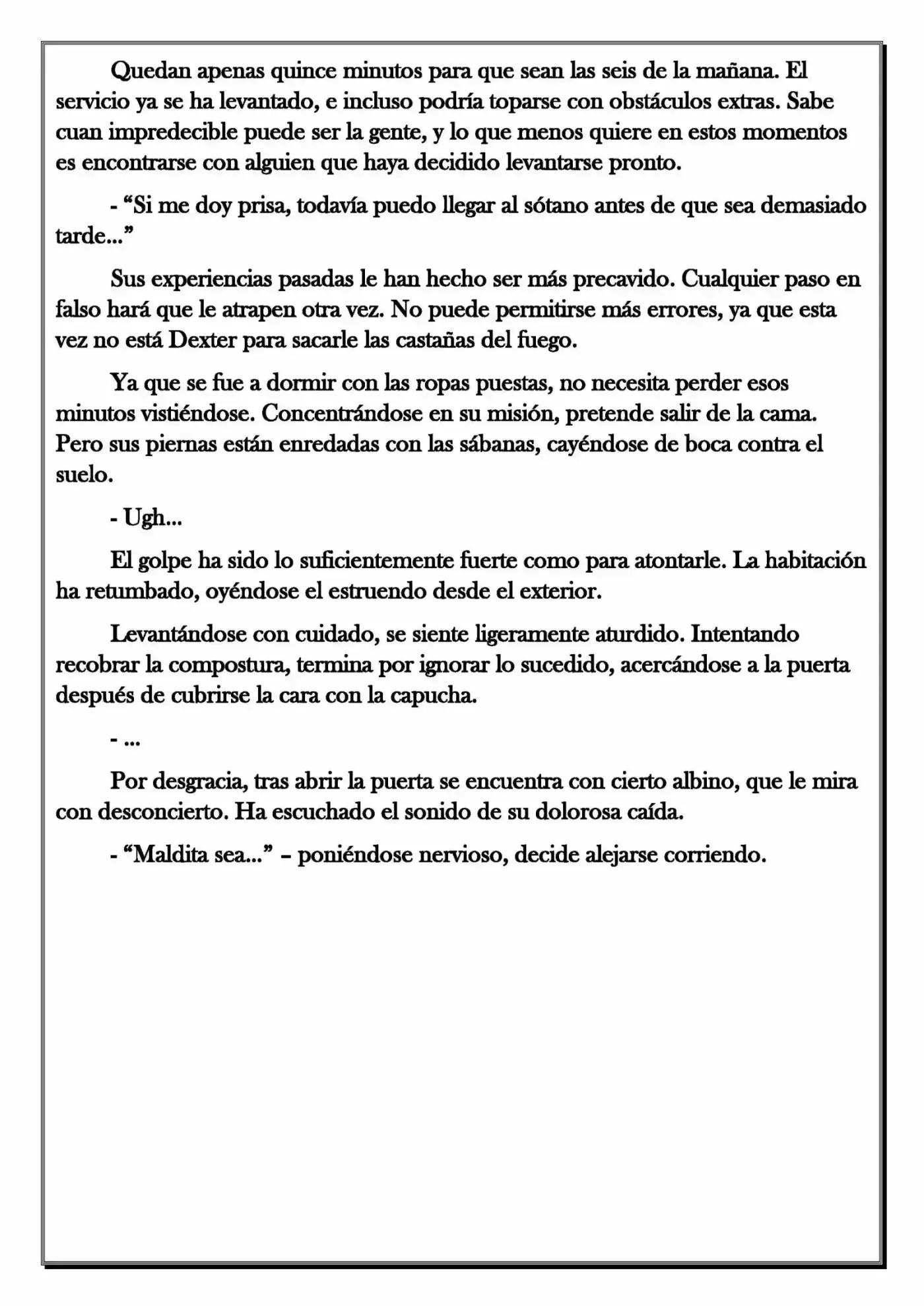 Monochrome Cross - Remade (Novela) - Capítulo 116 - Página 6 - LectorTMOo
