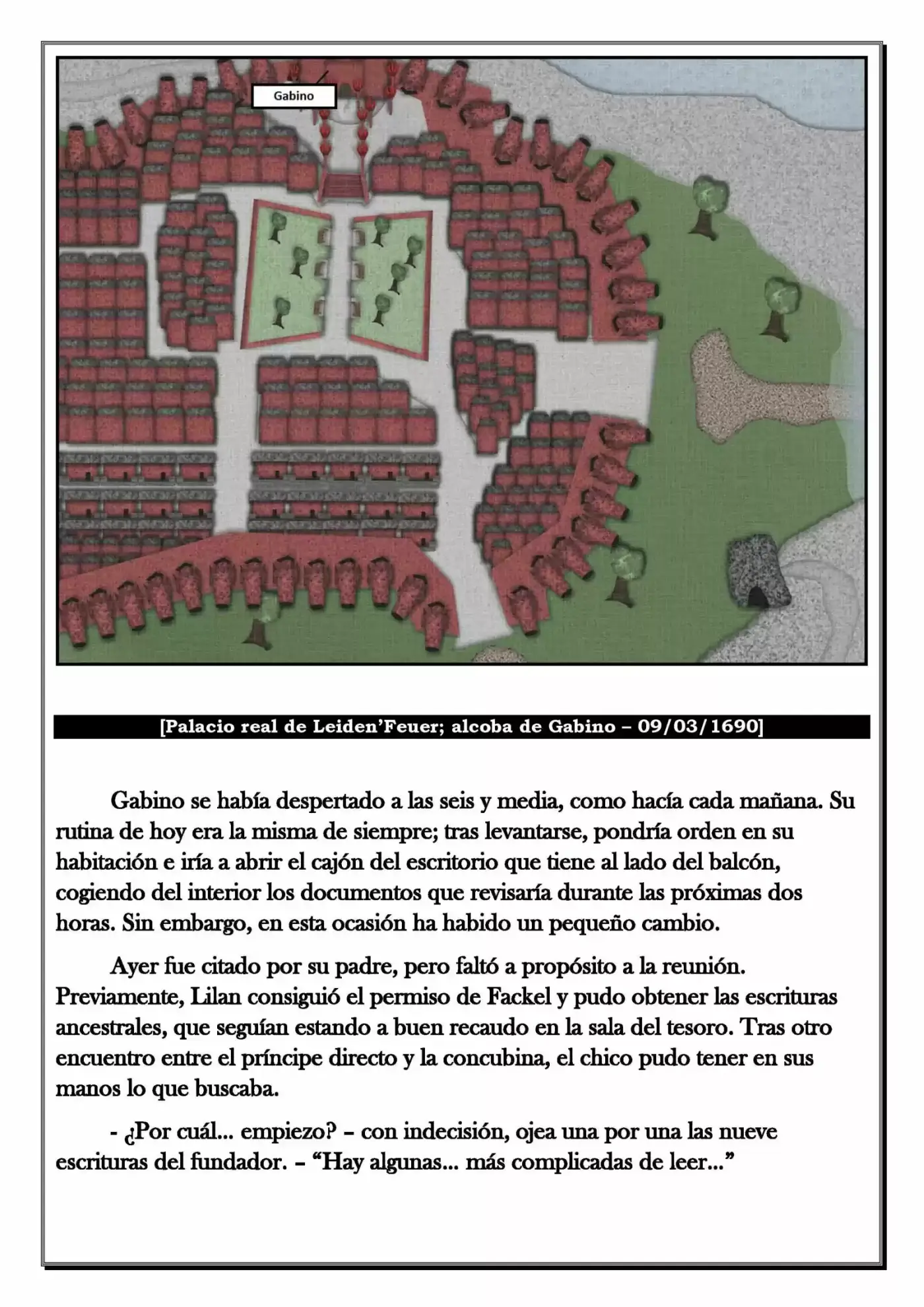 Monochrome Cross - Remade (Novela) - Capítulo 116 - Página 12 - LectorTMOo