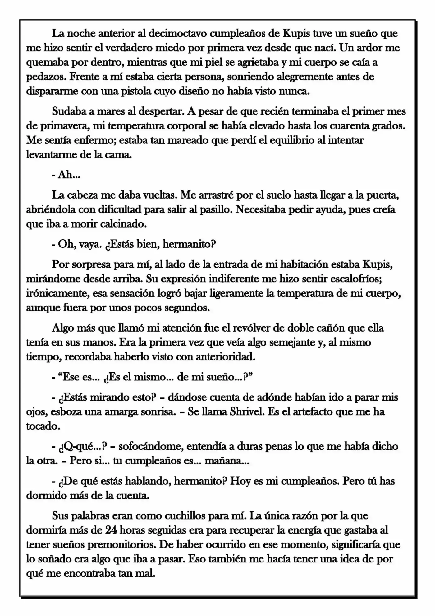 Monochrome Cross - Remade (Novela) - Capítulo 117 - Página 5 - LectorTMOo