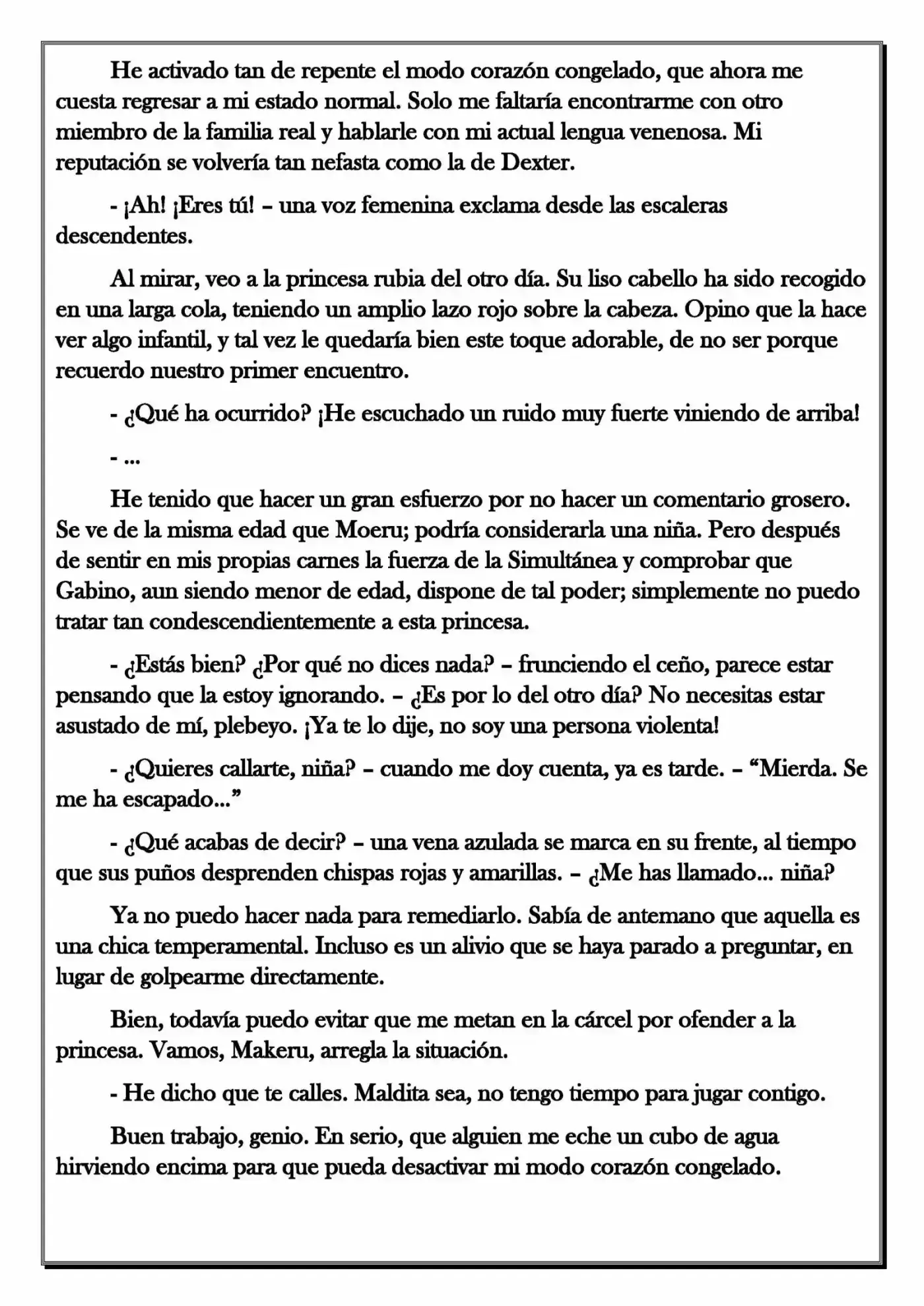Monochrome Cross - Remade (Novela) - Capítulo 118 - Página 12 - LectorTMOo