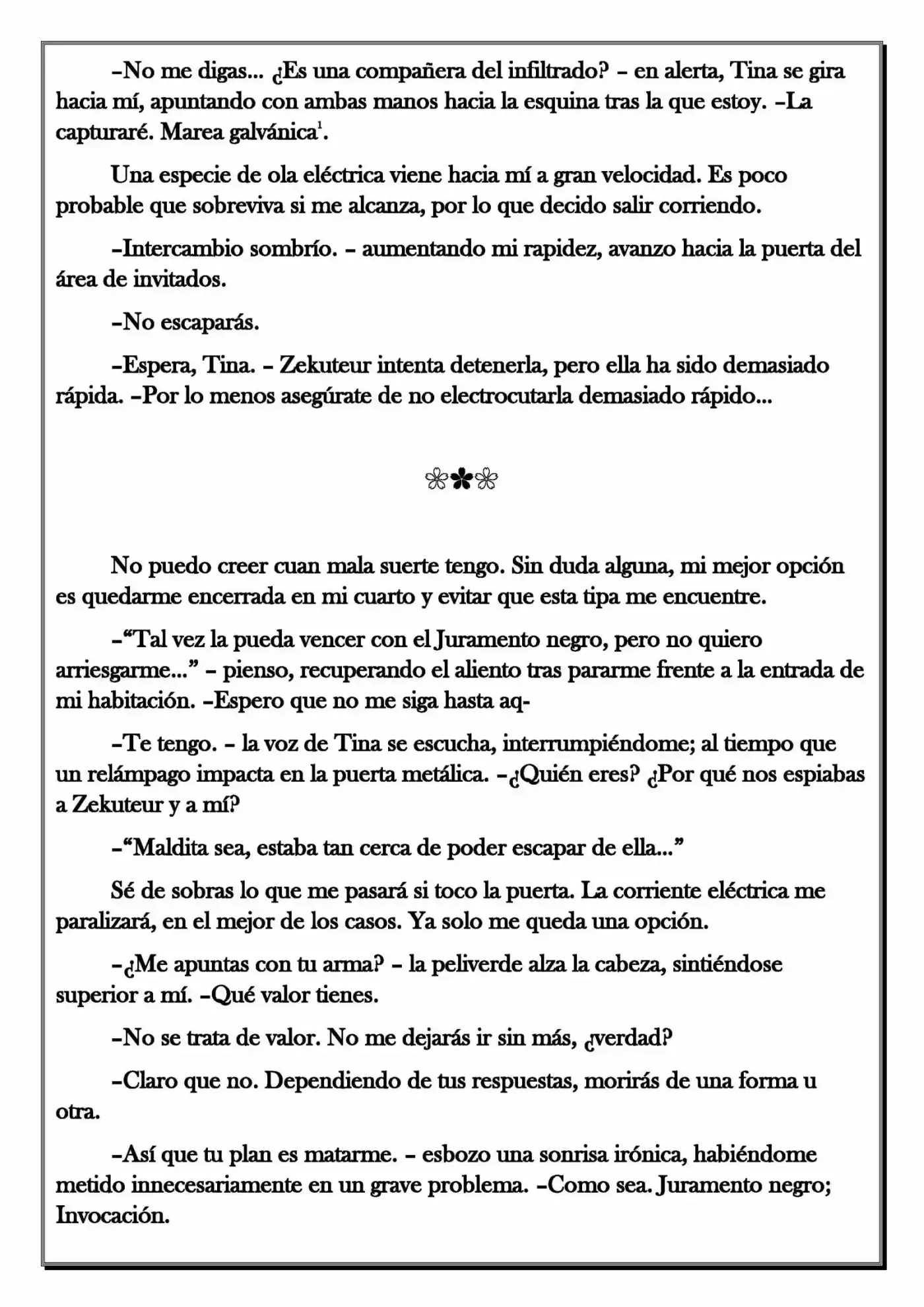 Monochrome Cross - Remade (Novela) - Capítulo 119 - Página 5 - LectorTMOo