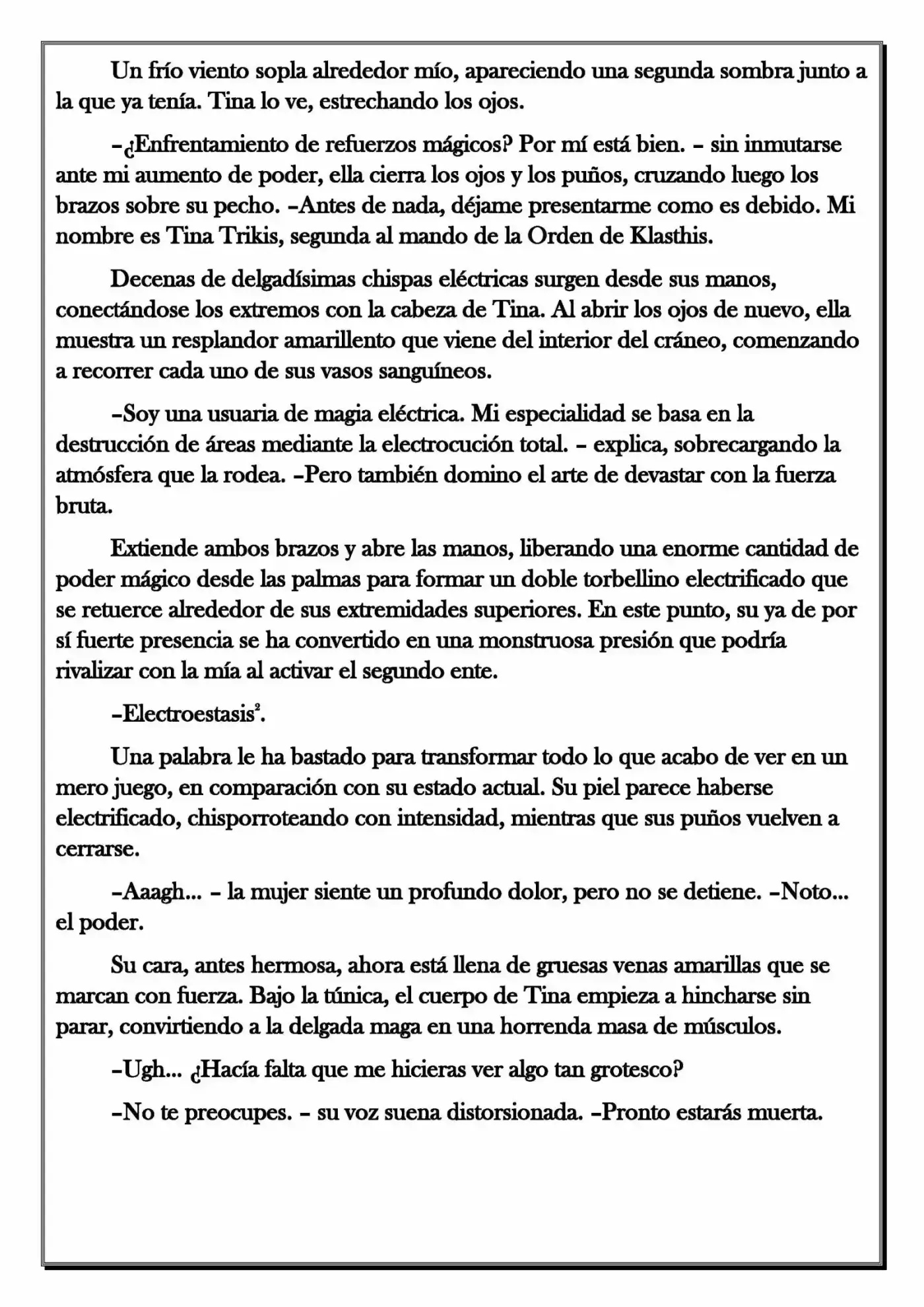 Monochrome Cross - Remade (Novela) - Capítulo 119 - Página 6 - LectorTMOo