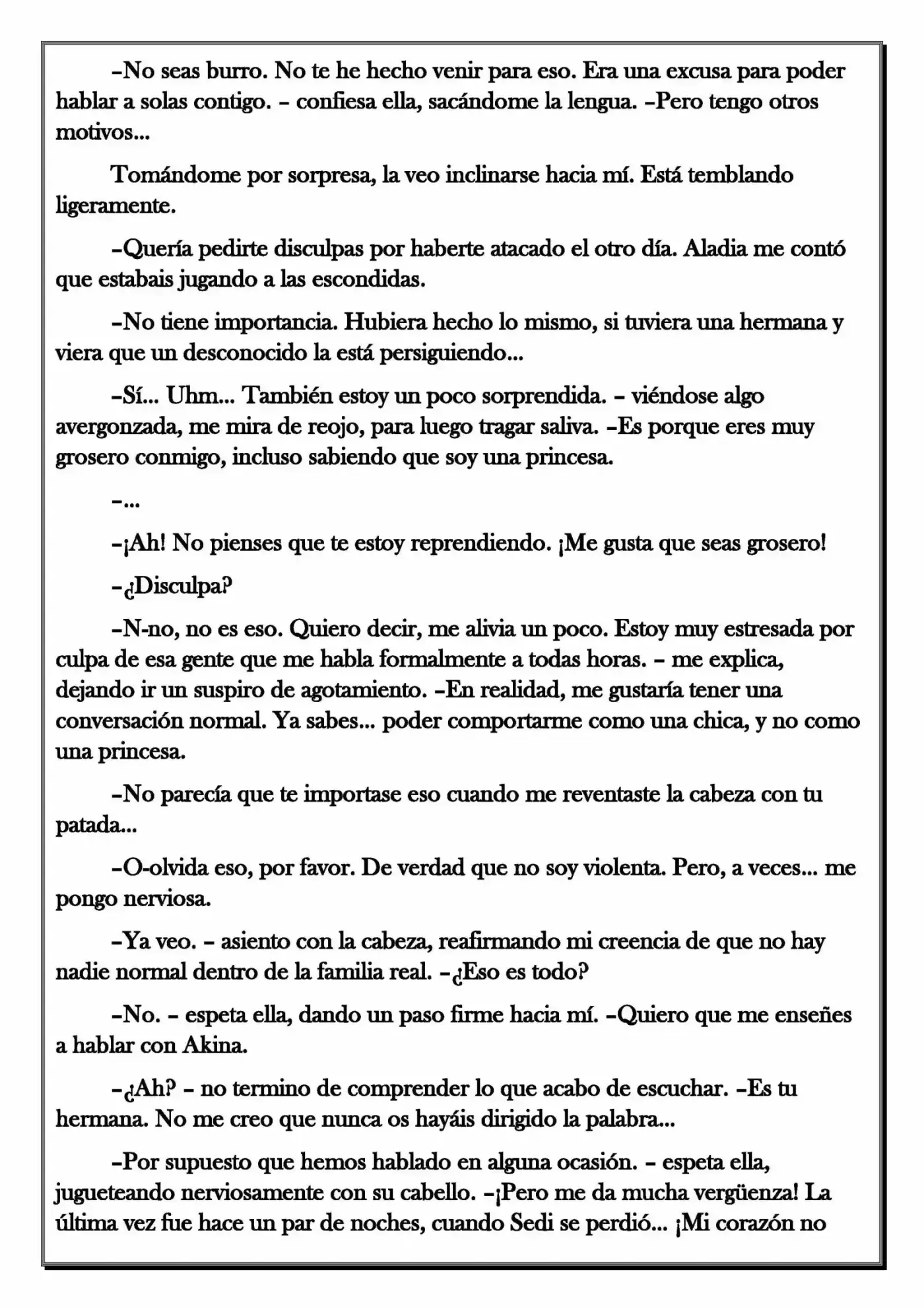 Monochrome Cross - Remade (Novela) - Capítulo 119 - Página 8 - LectorTMOo