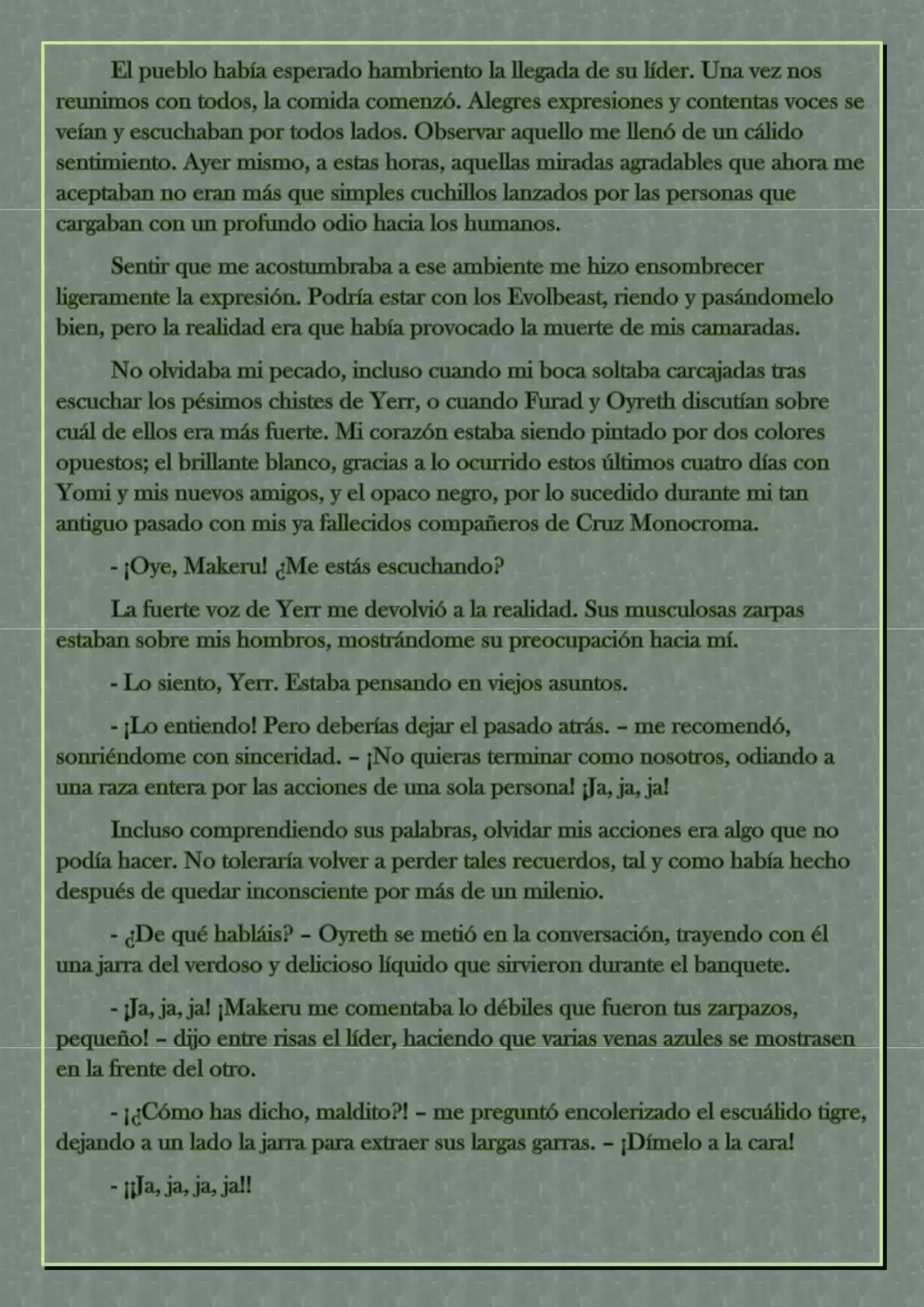 Monochrome Cross - Remade (Novela) - Capítulo 12 - Página 9 - LectorTMOo