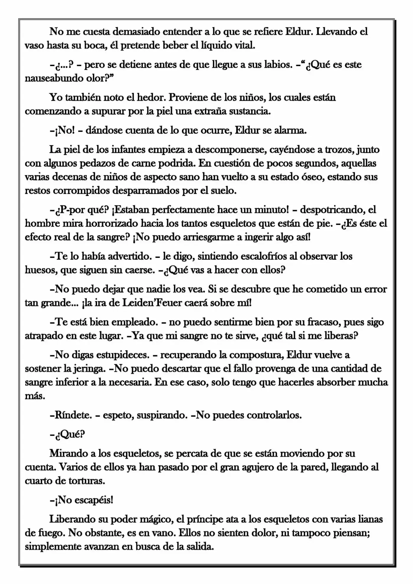 Monochrome Cross - Remade (Novela) - Capítulo 121 - Página 8 - LectorTMOo