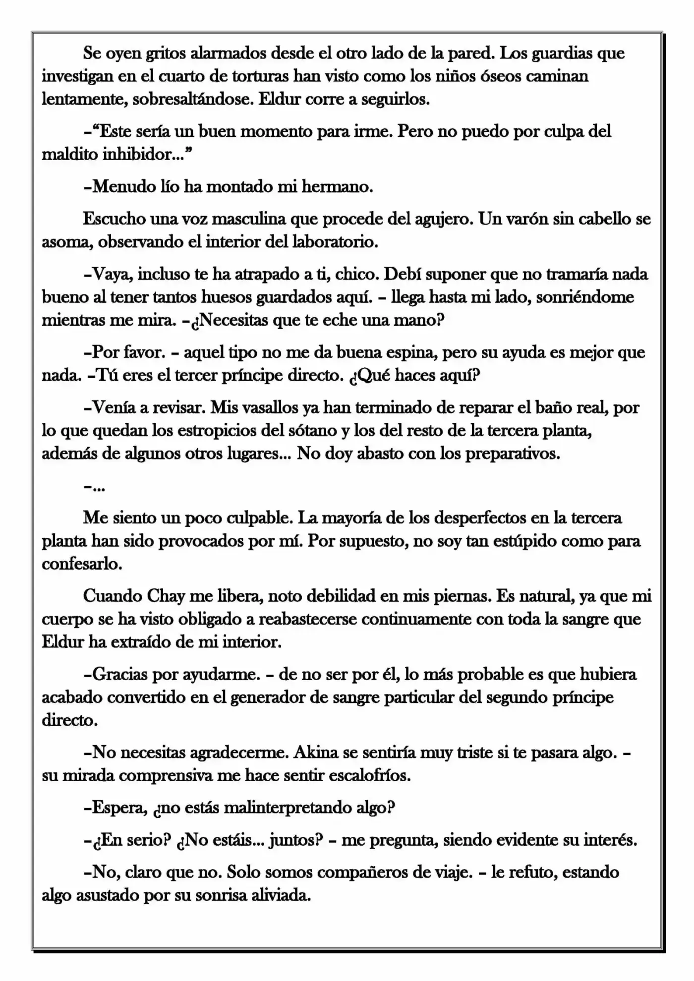 Monochrome Cross - Remade (Novela) - Capítulo 121 - Página 9 - LectorTMOo
