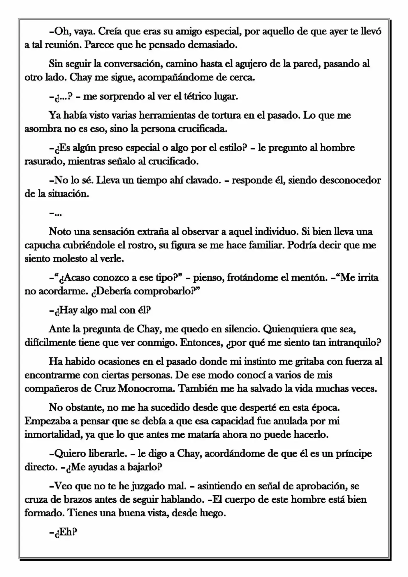 Monochrome Cross - Remade (Novela) - Capítulo 121 - Página 10 - LectorTMOo