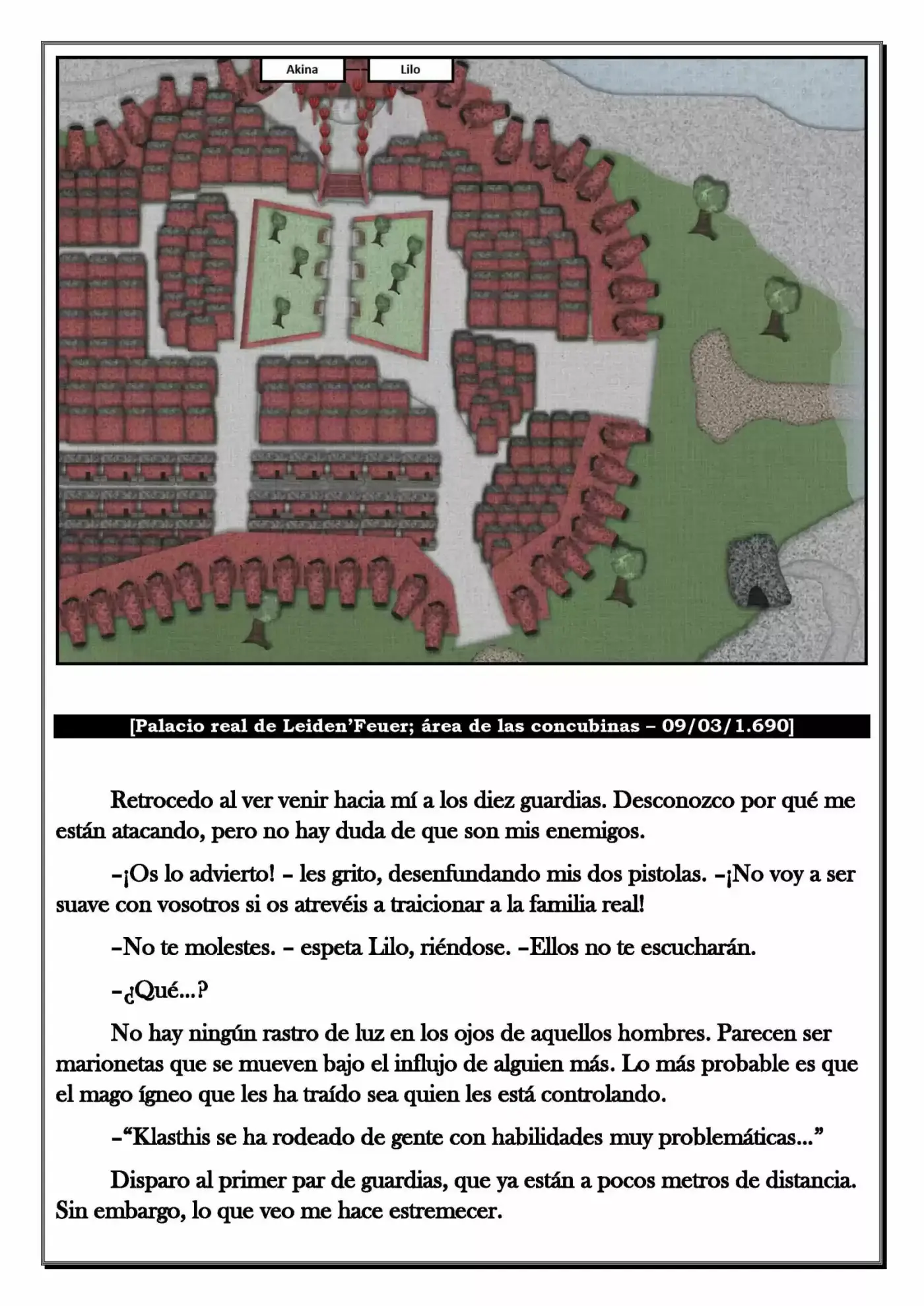 Monochrome Cross - Remade (Novela) - Capítulo 122 - Página 4 - LectorTMOo