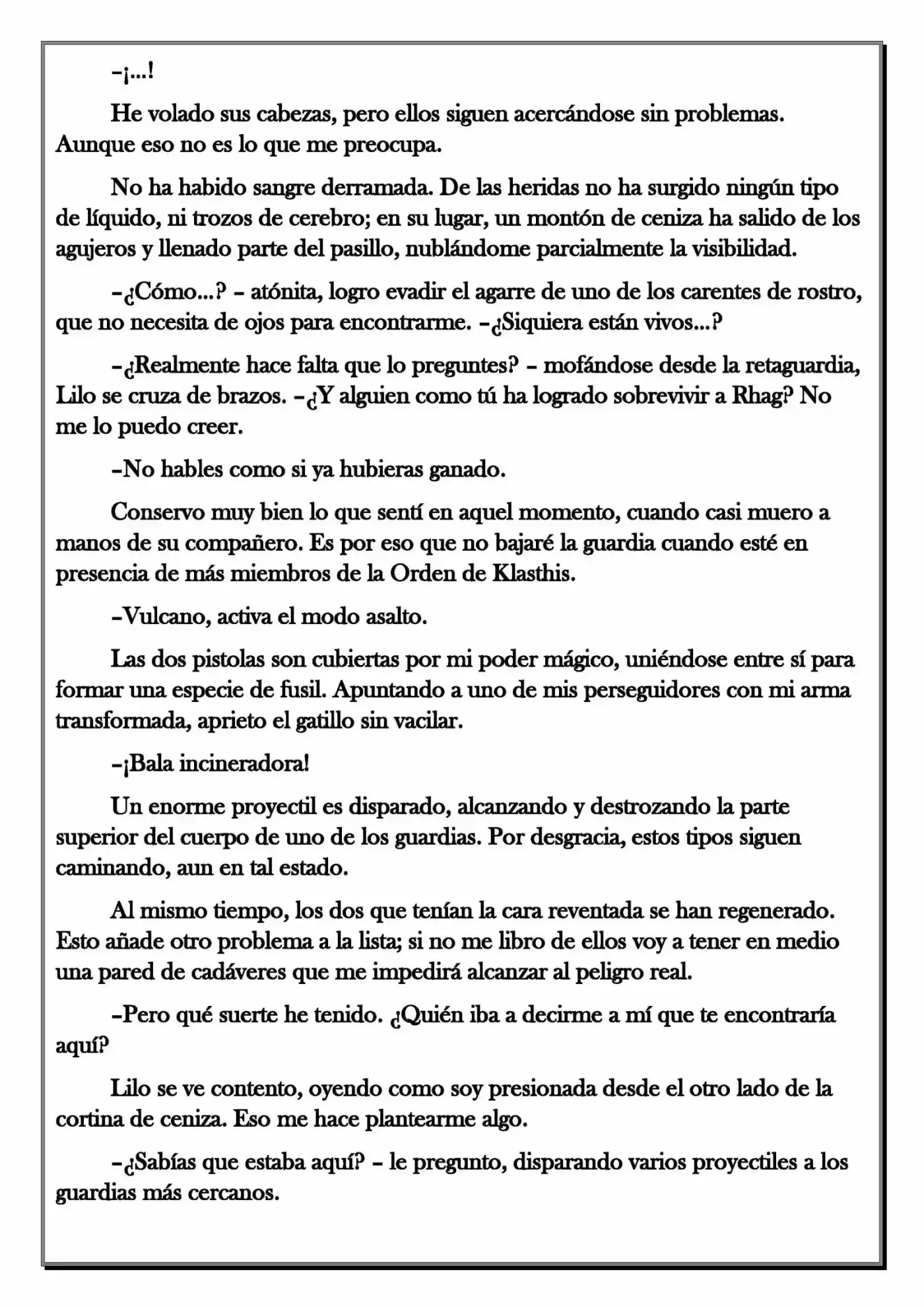 Monochrome Cross - Remade (Novela) - Capítulo 122 - Página 5 - LectorTMOo