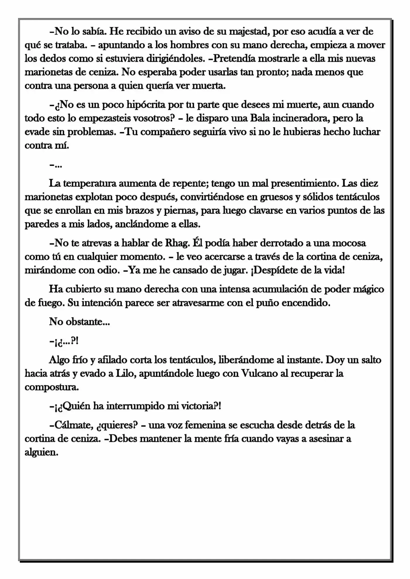 Monochrome Cross - Remade (Novela) - Capítulo 122 - Página 6 - LectorTMOo
