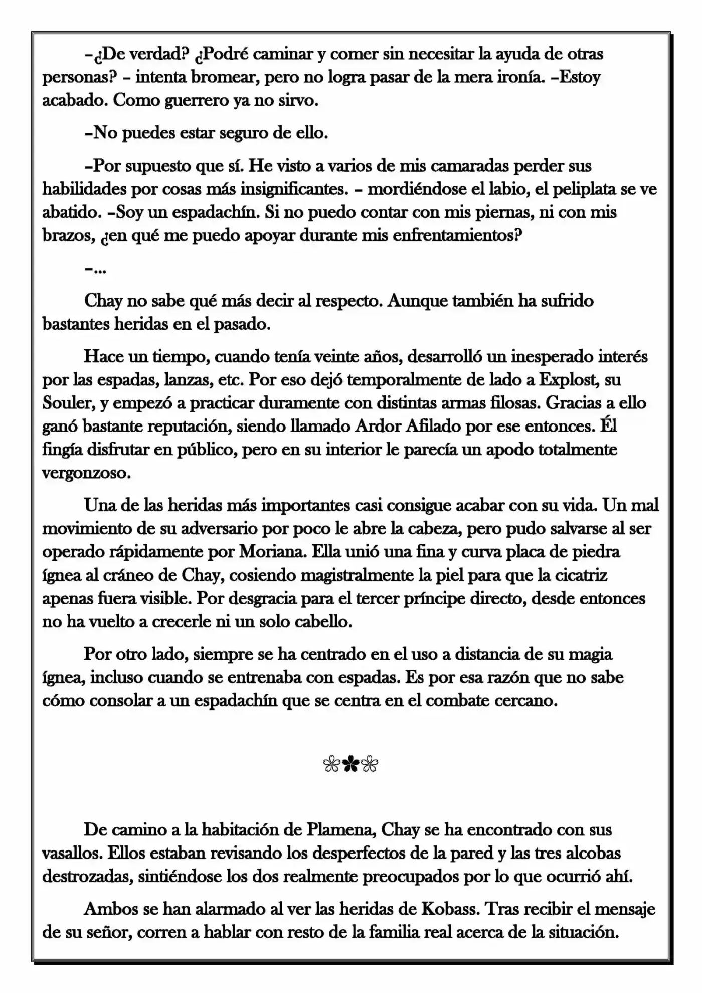 Monochrome Cross - Remade (Novela) - Capítulo 122 - Página 8 - LectorTMOo