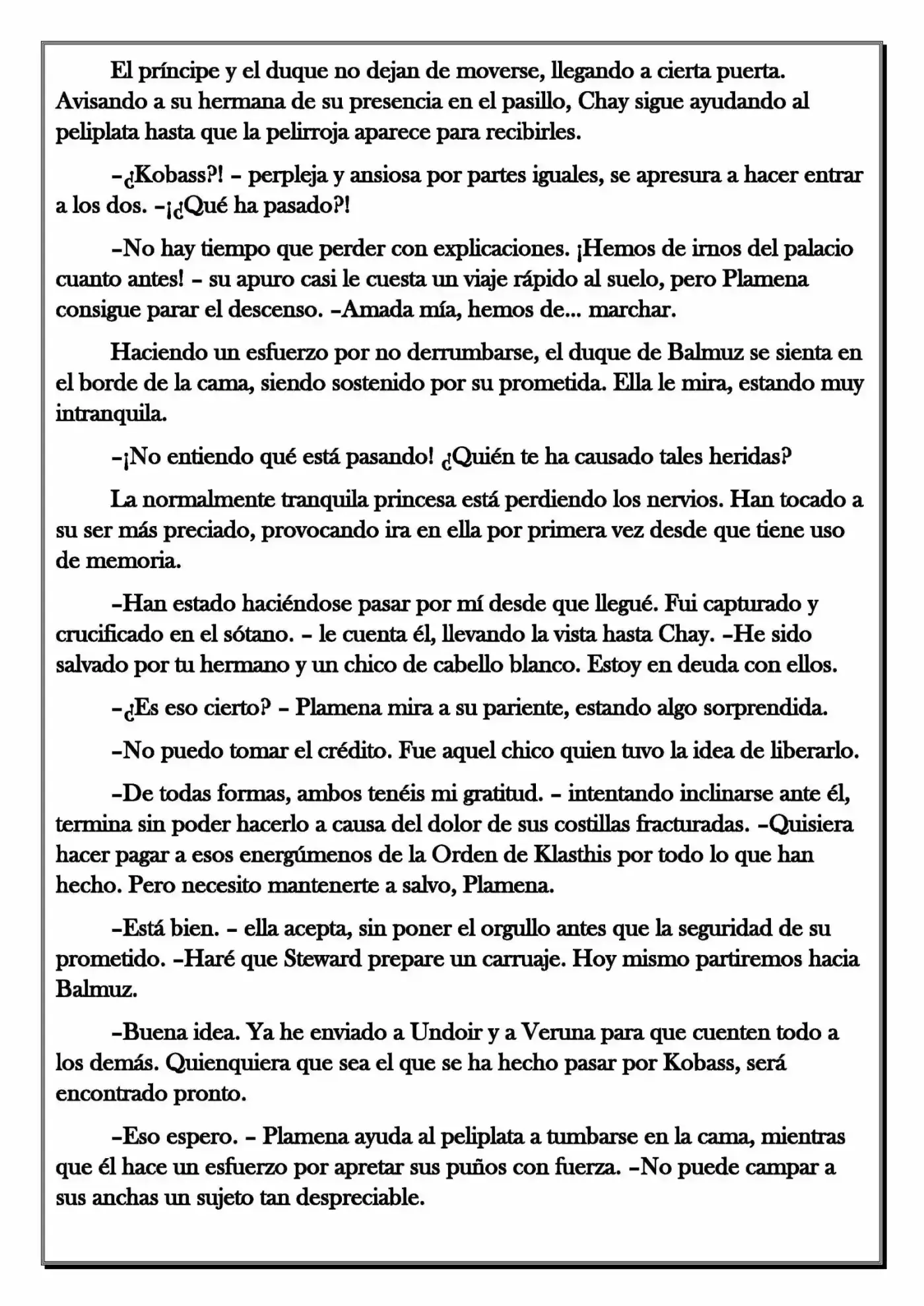 Monochrome Cross - Remade (Novela) - Capítulo 122 - Página 9 - LectorTMOo