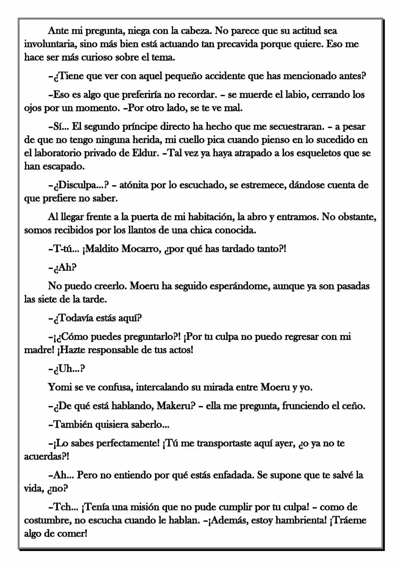 Monochrome Cross - Remade (Novela) - Capítulo 122 - Página 12 - LectorTMOo