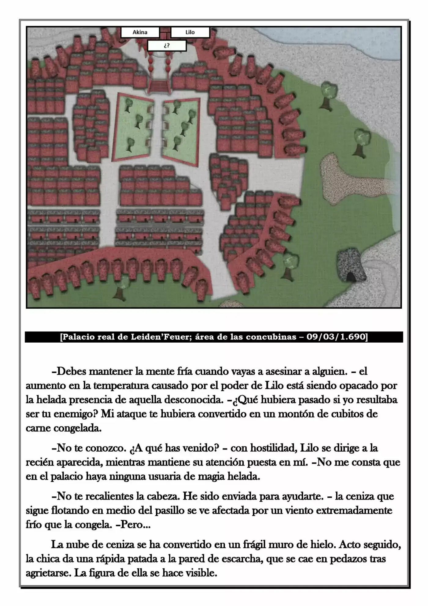 Monochrome Cross - Remade (Novela) - Capítulo 122 - Página 14 - LectorTMOo