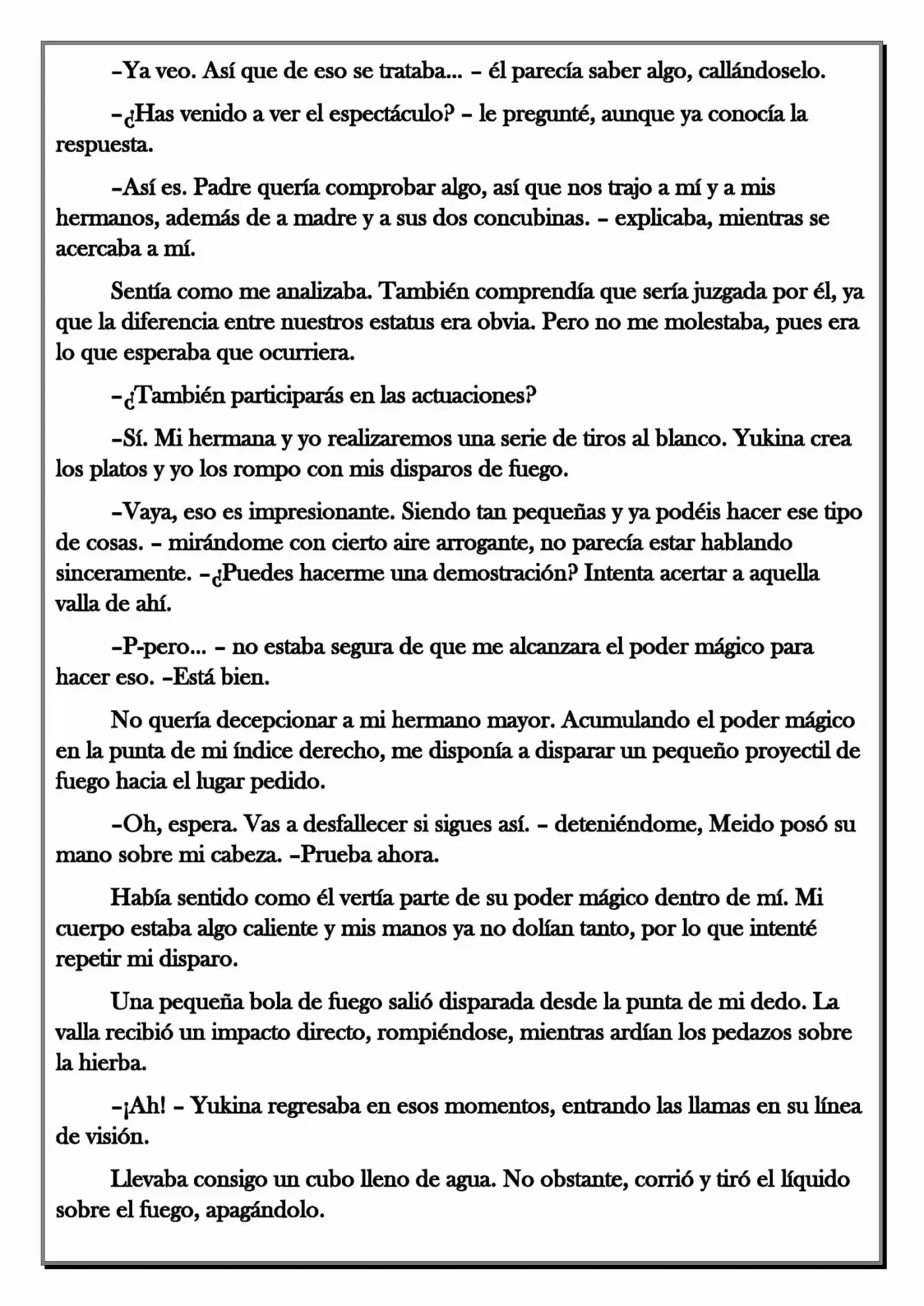 Monochrome Cross - Remade (Novela) - Capítulo 123 - Página 6 - LectorTMOo