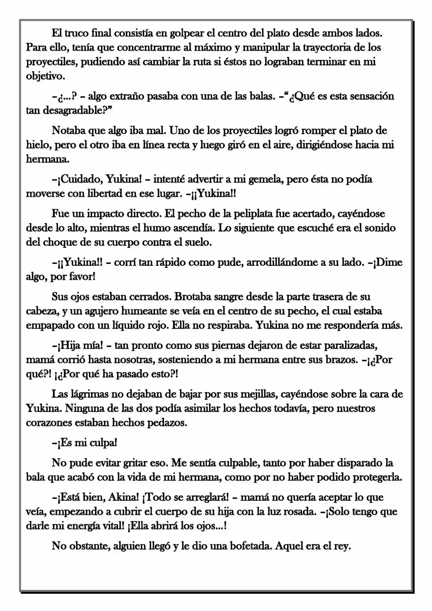 Monochrome Cross - Remade (Novela) - Capítulo 123 - Página 8 - LectorTMOo