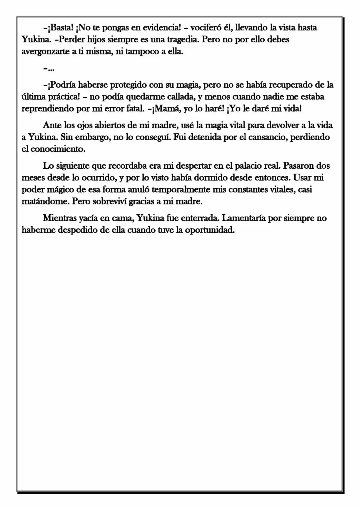 Monochrome Cross - Remade (Novela) - Capítulo 123 - Página 9 - LectorTMOo