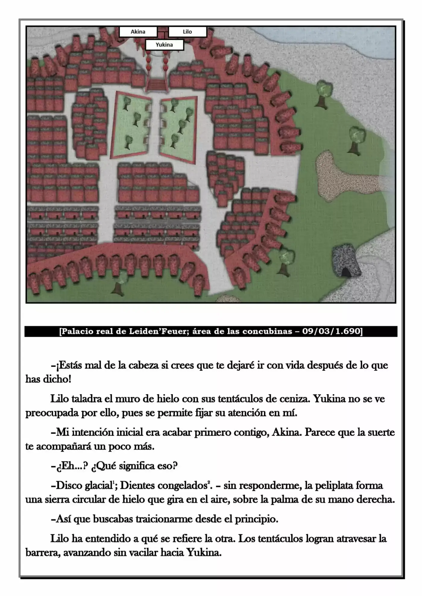 Monochrome Cross - Remade (Novela) - Capítulo 124 - Página 4 - LectorTMOo
