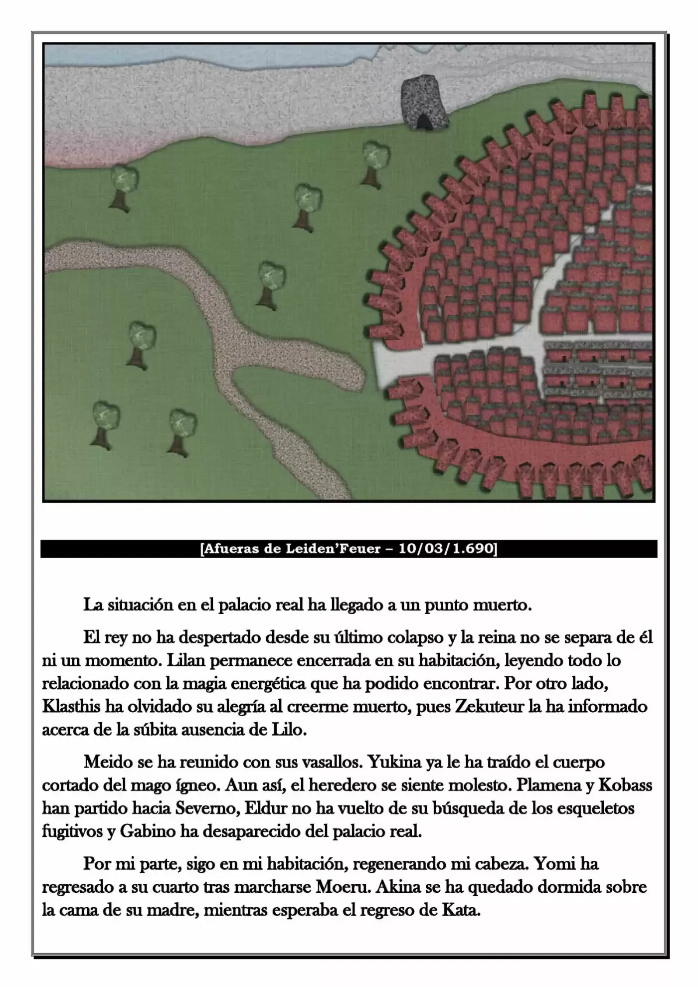Monochrome Cross - Remade (Novela) - Capítulo 124 - Página 13 - LectorTMOo