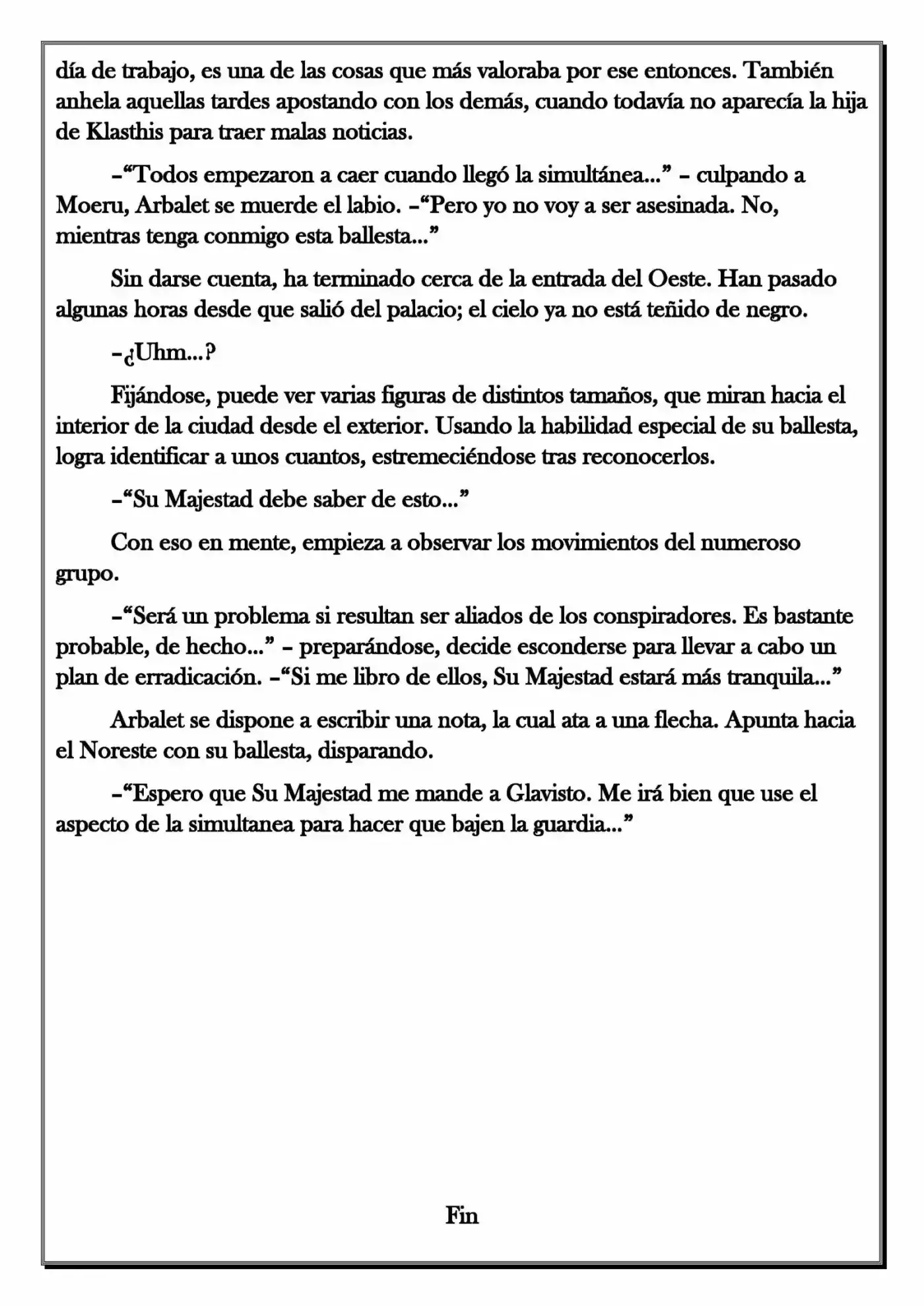 Monochrome Cross - Remade (Novela) - Capítulo 125.50 - Página 3 - LectorTMOo