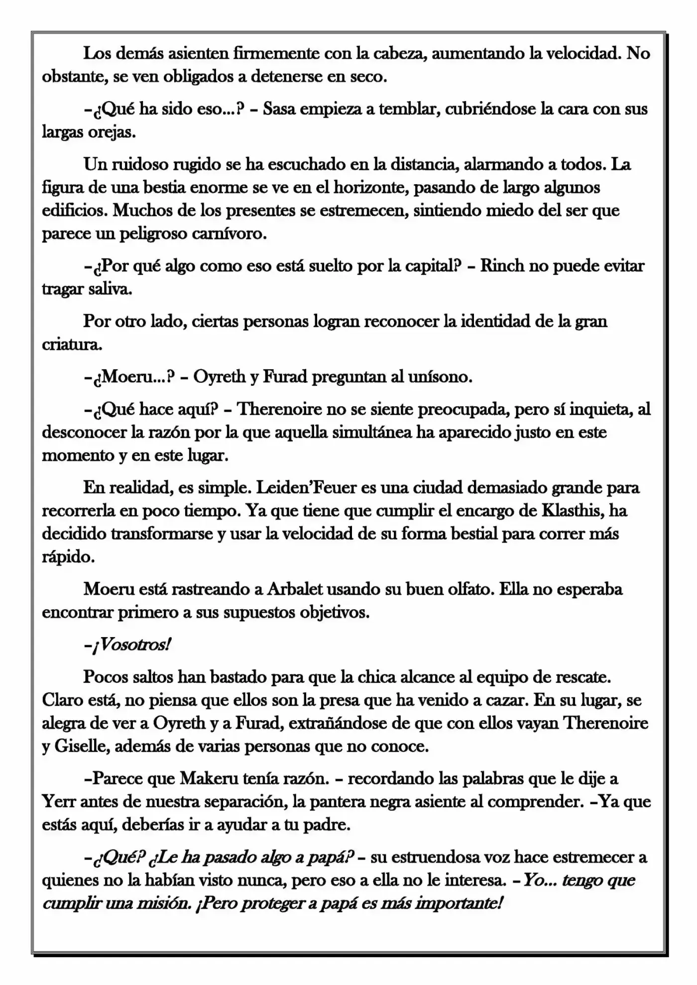 Monochrome Cross - Remade (Novela) - Capítulo 126 - Página 5 - LectorTMOo