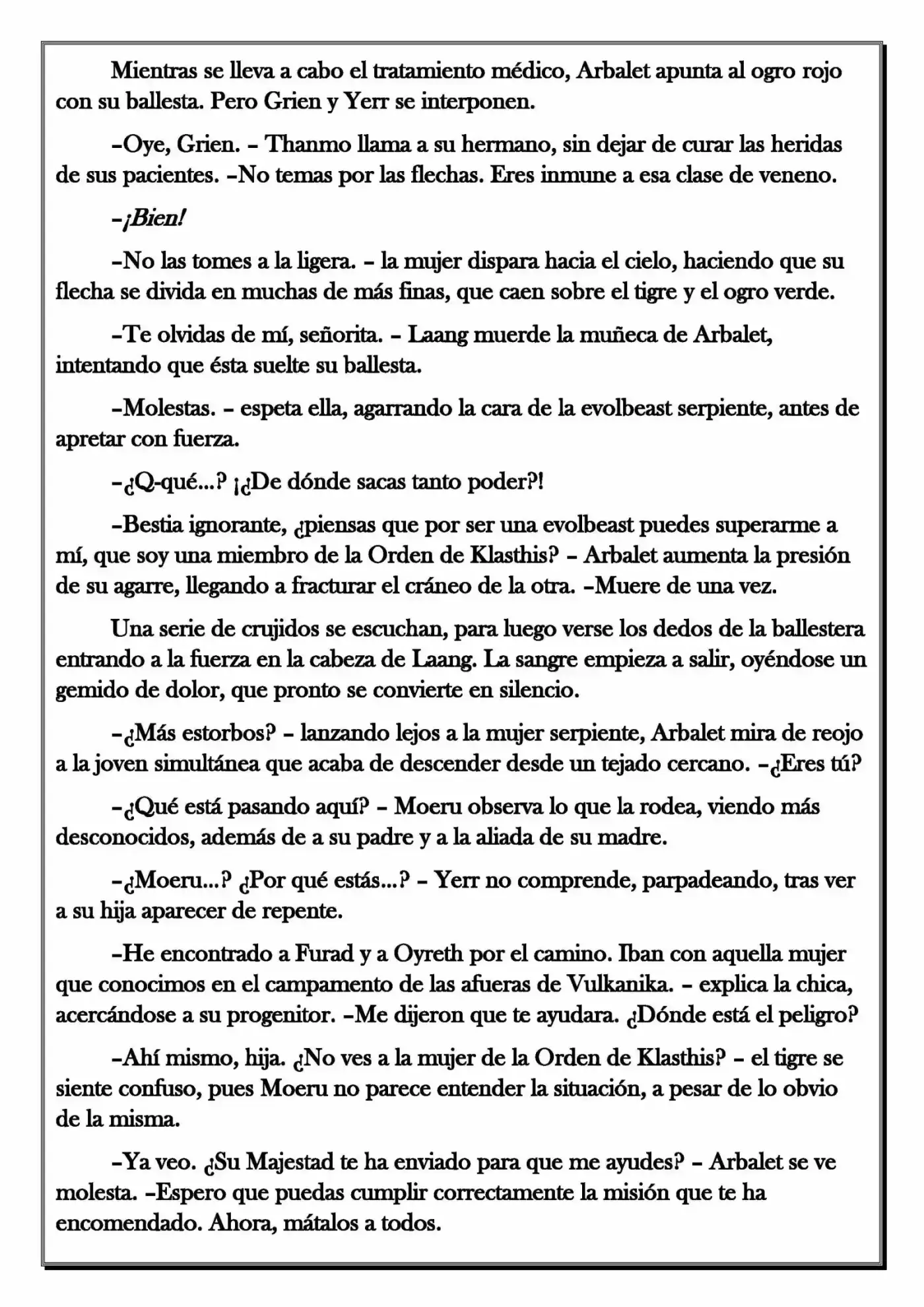 Monochrome Cross - Remade (Novela) - Capítulo 126 - Página 8 - LectorTMOo