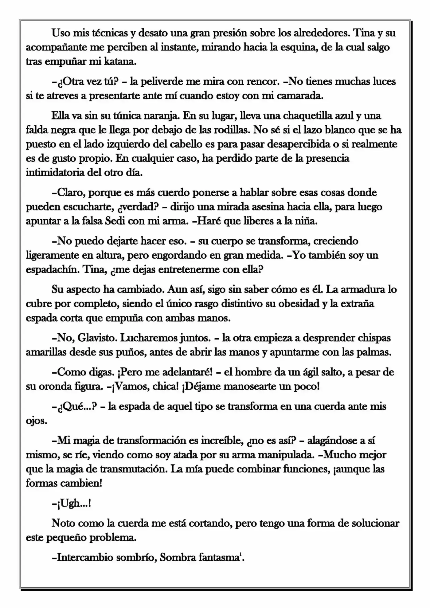 Monochrome Cross - Remade (Novela) - Capítulo 128 - Página 5 - LectorTMOo