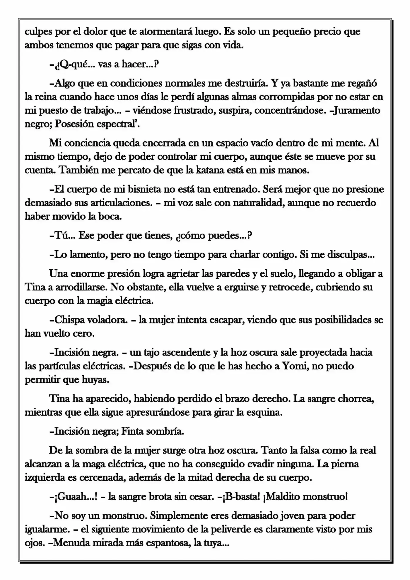 Monochrome Cross - Remade (Novela) - Capítulo 128 - Página 9 - LectorTMOo