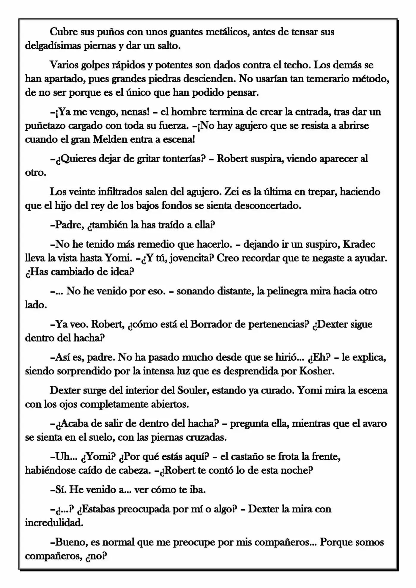 Monochrome Cross - Remade (Novela) - Capítulo 129 - Página 6 - LectorTMOo