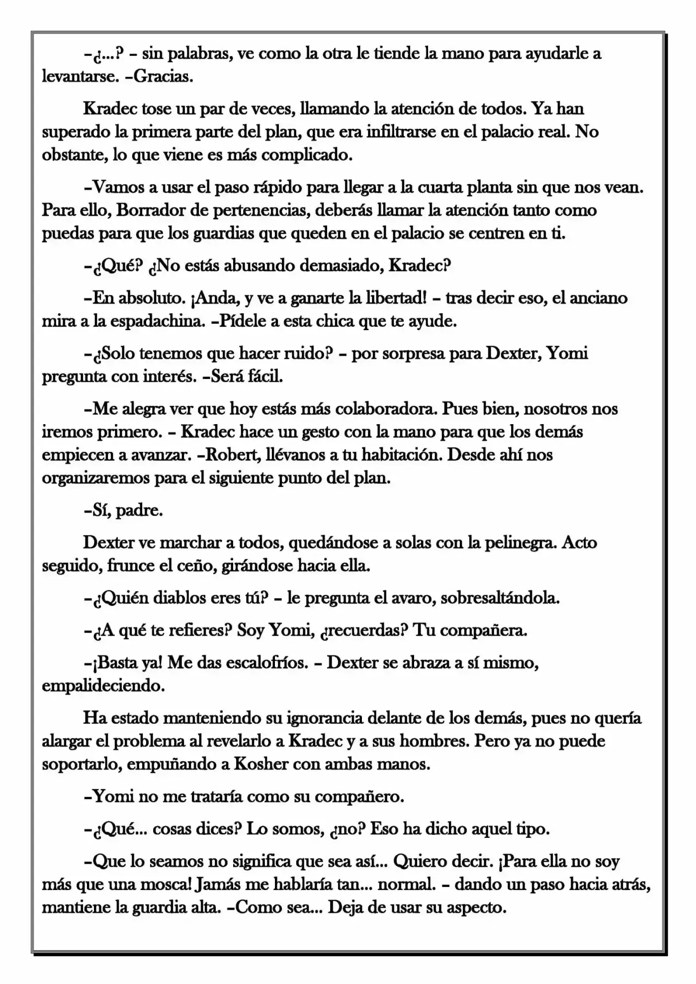 Monochrome Cross - Remade (Novela) - Capítulo 129 - Página 7 - LectorTMOo